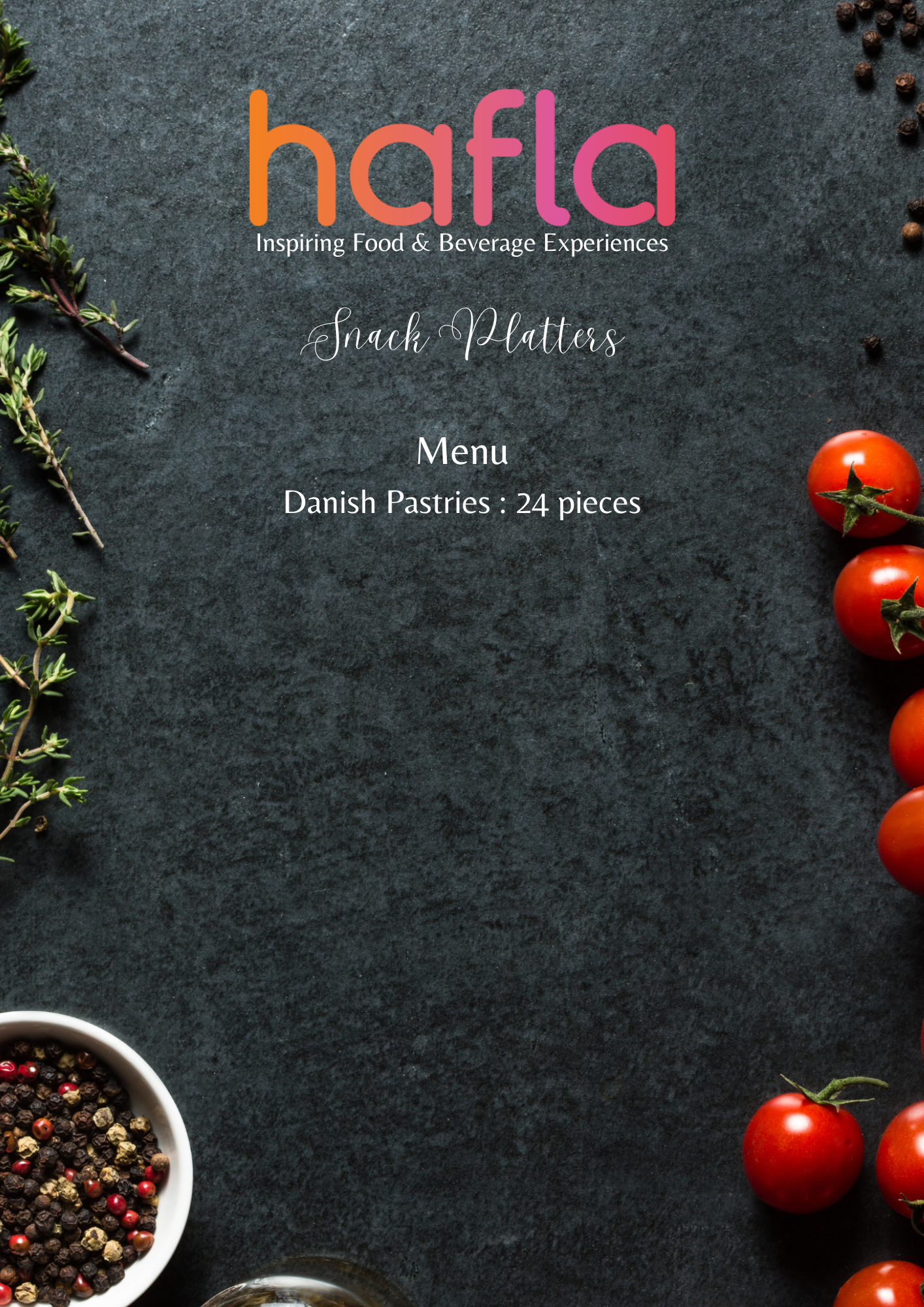 Snack Platters by Pebbles and BamBam