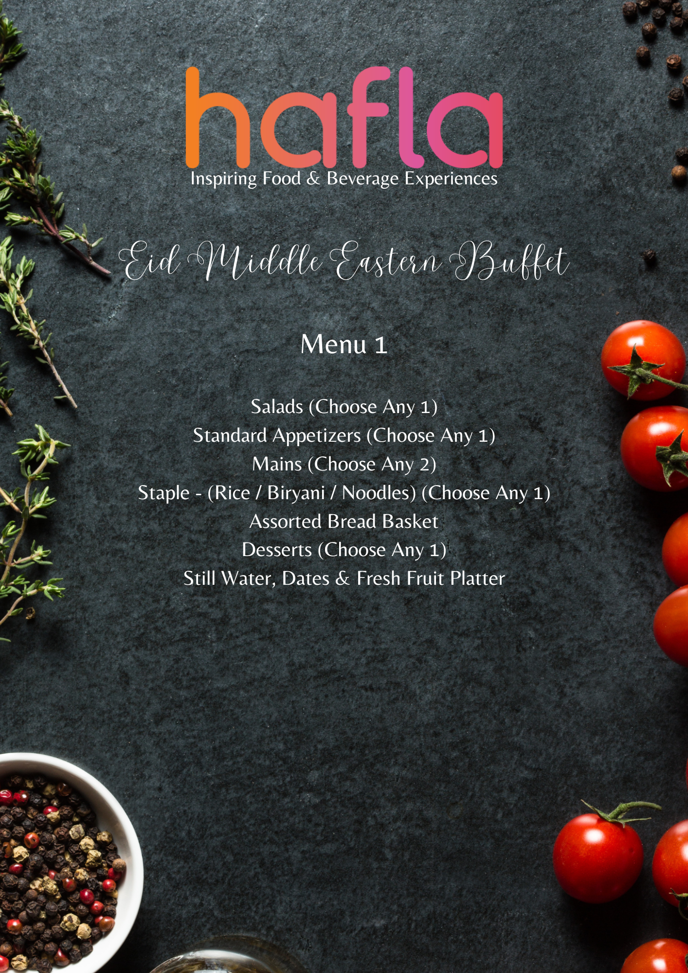 Eid Middle Eastern Buffet