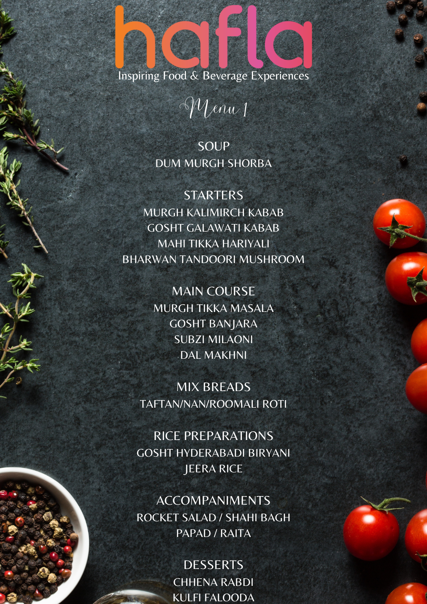 Premium Indian Buffet by Gazebo