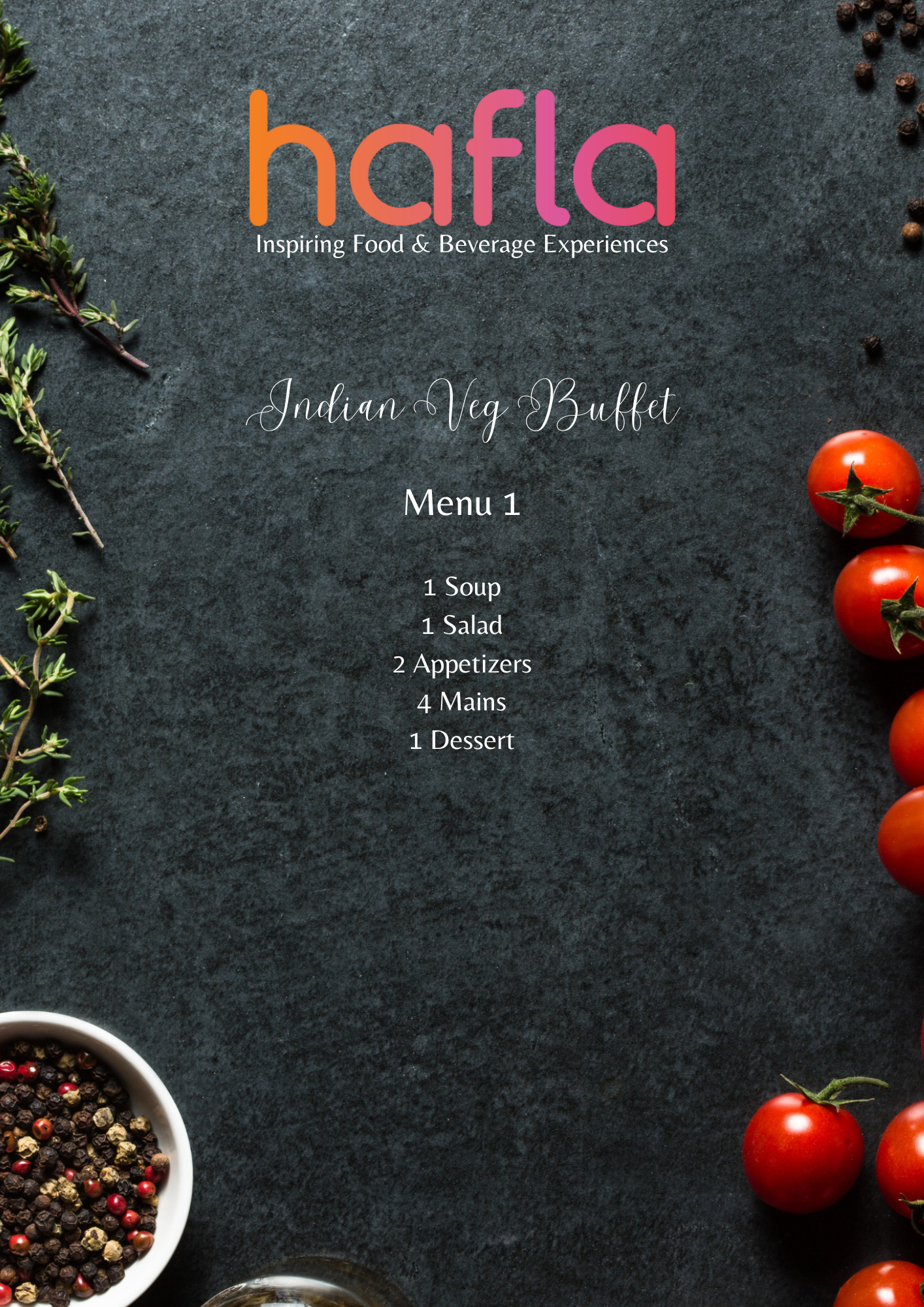 Indian Veg Buffet by Spice Klub