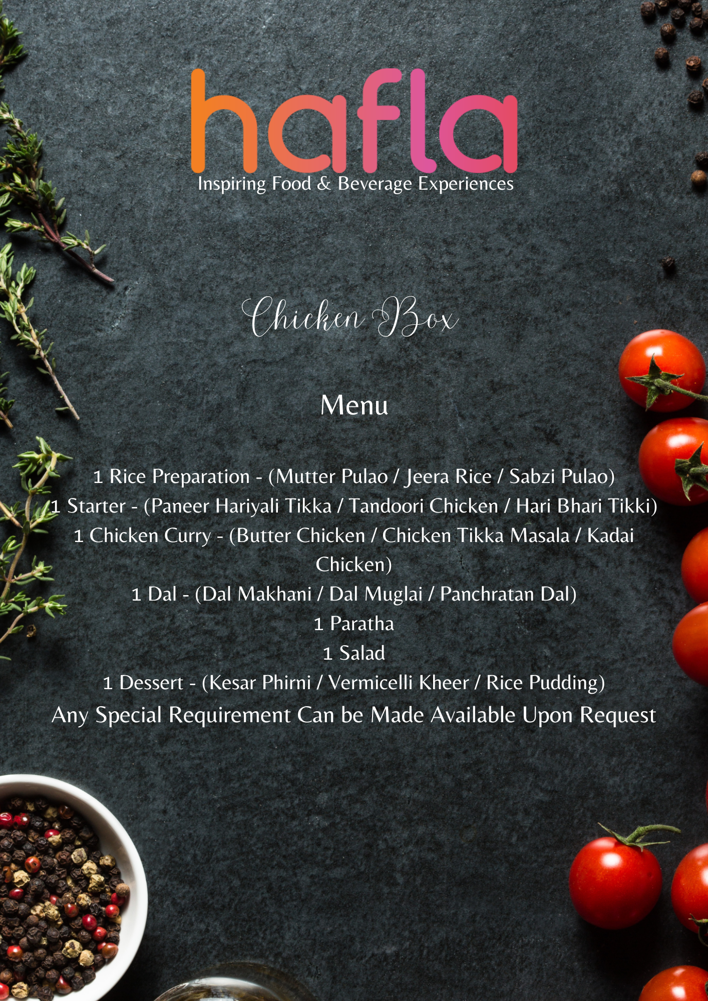 Indian Non-Veg Box by S Hotel