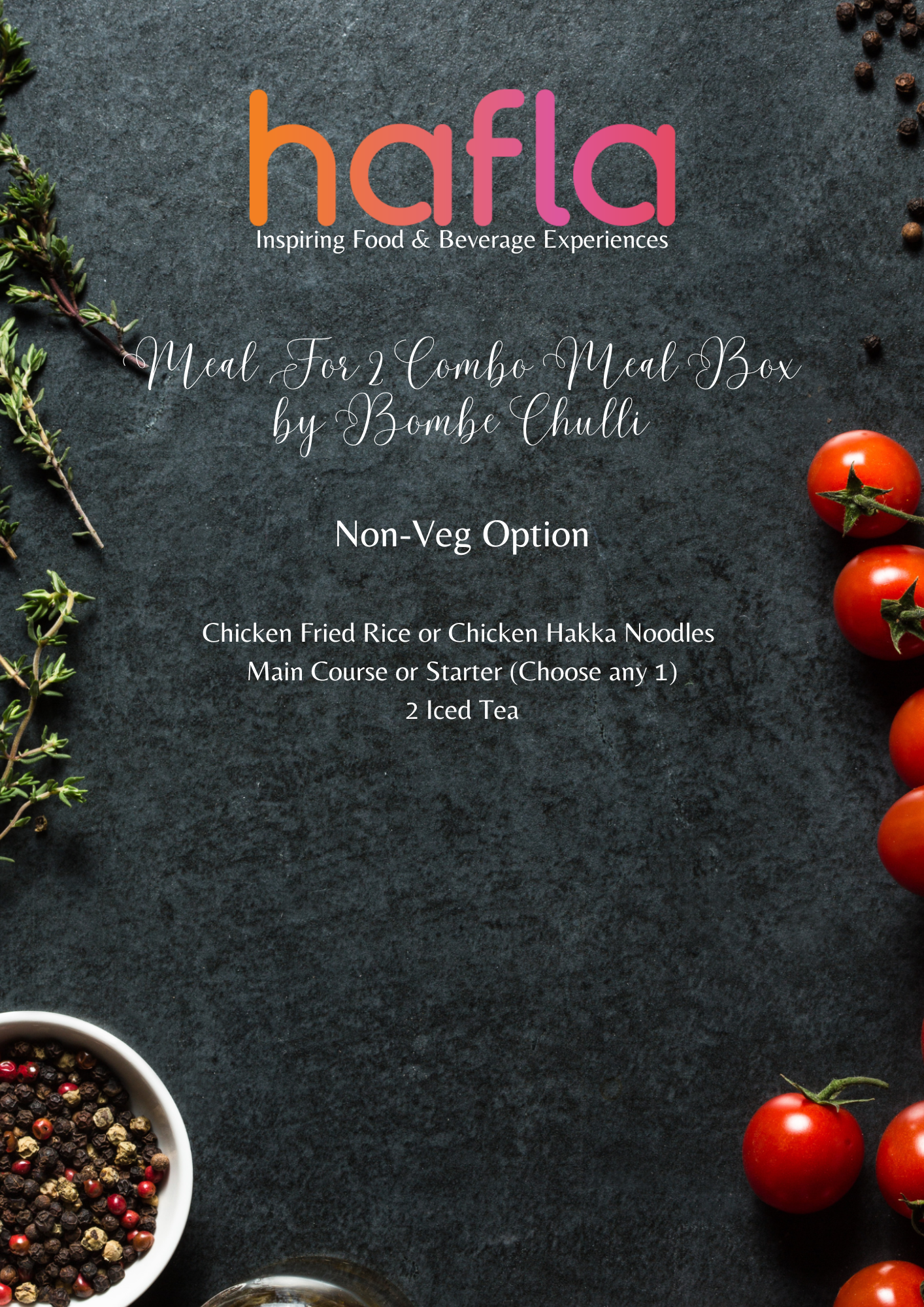 Meal For 2 Combo Meal Box by Bombe Chulli