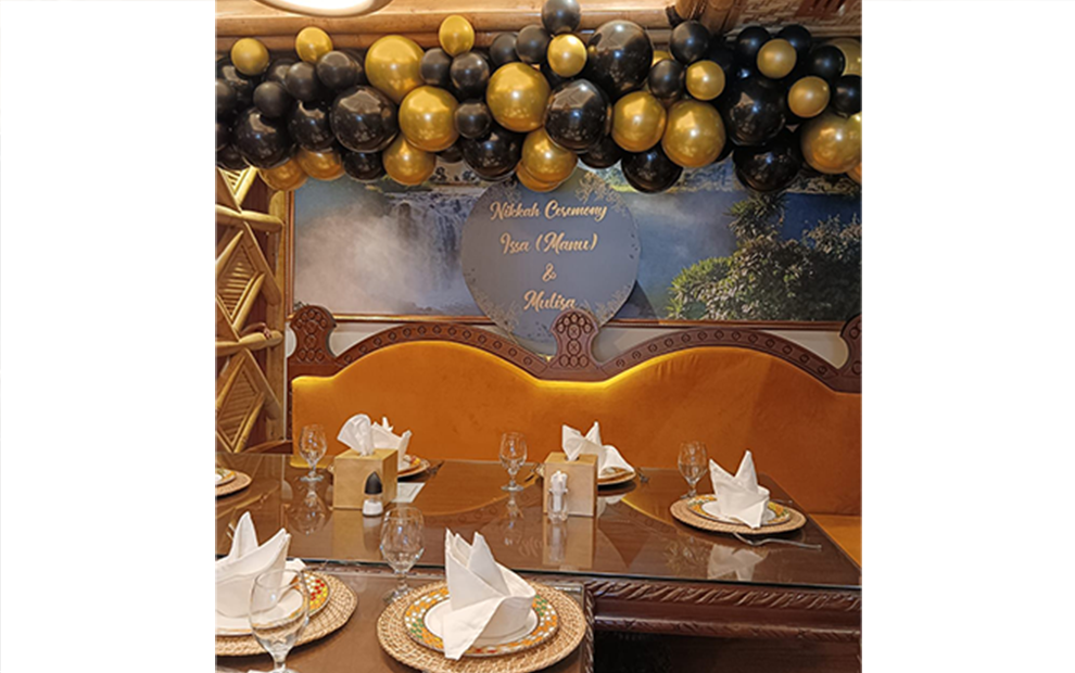 Yacht Balloon Decoration Package
