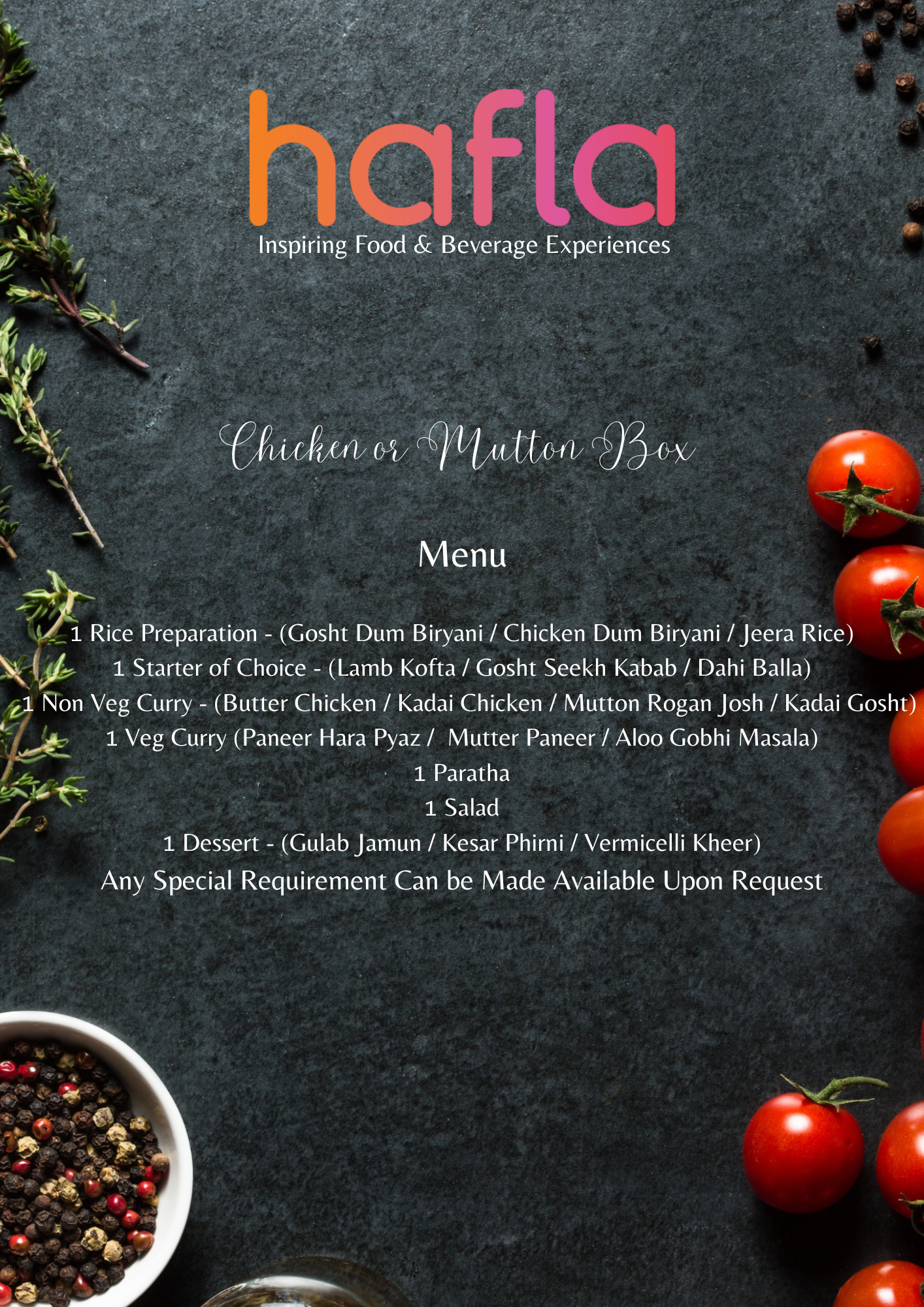 Indian Non-Veg Box by S Hotel