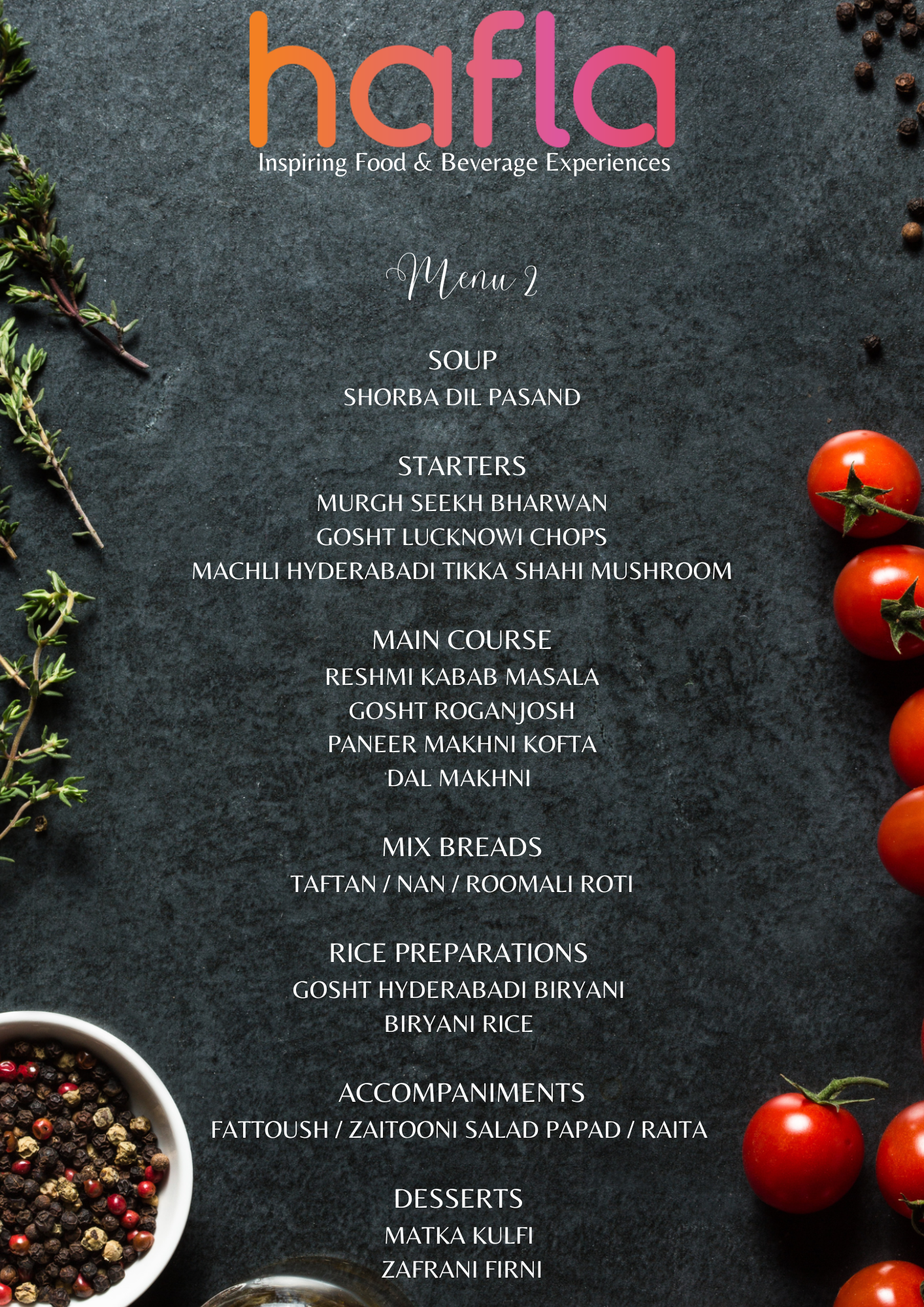 Premium Indian Buffet by Gazebo