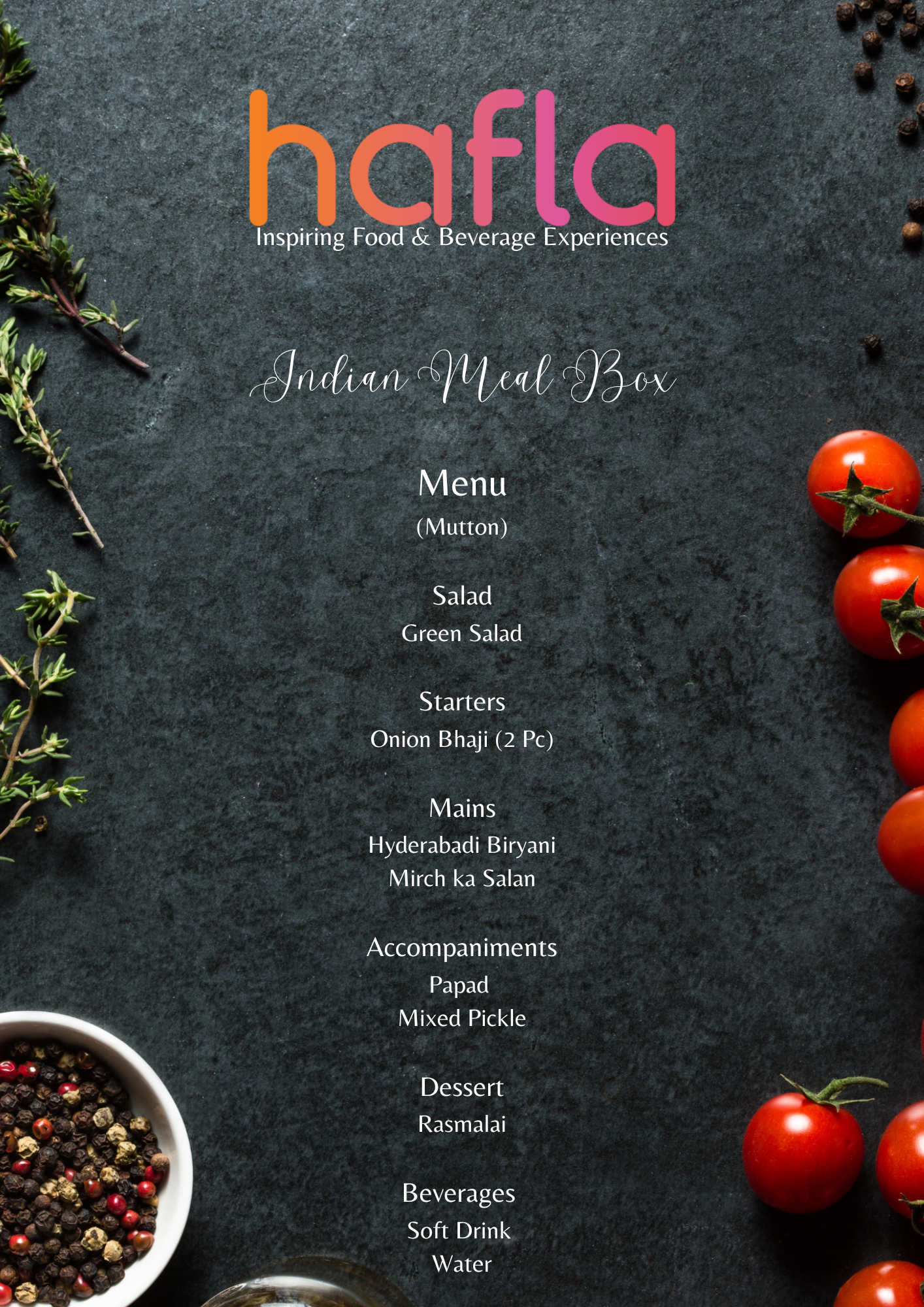 Indian Meal Box by The Caterer