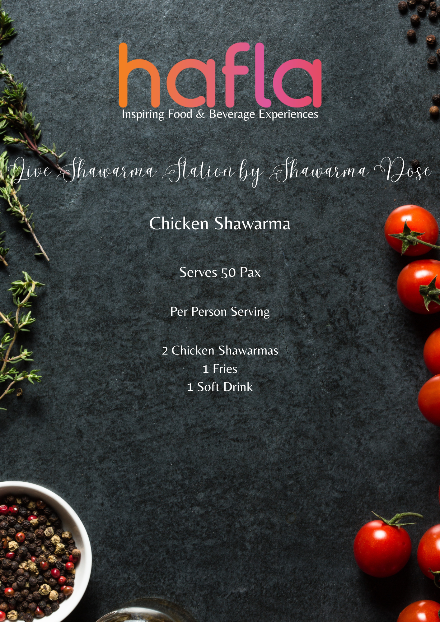 Live Shawarma Station by Shawarma Dose