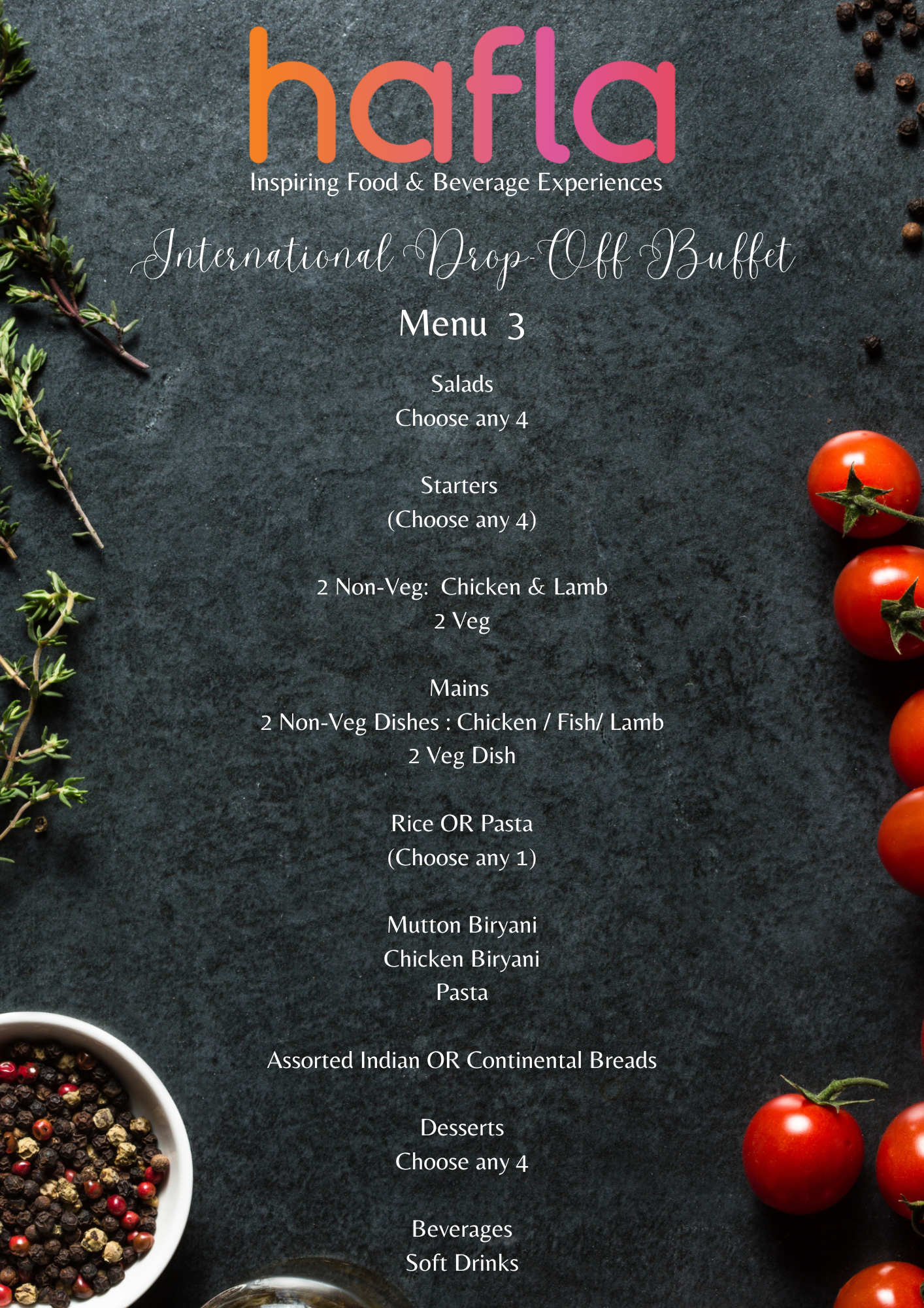 International Drop-Off Buffet by S Hotel