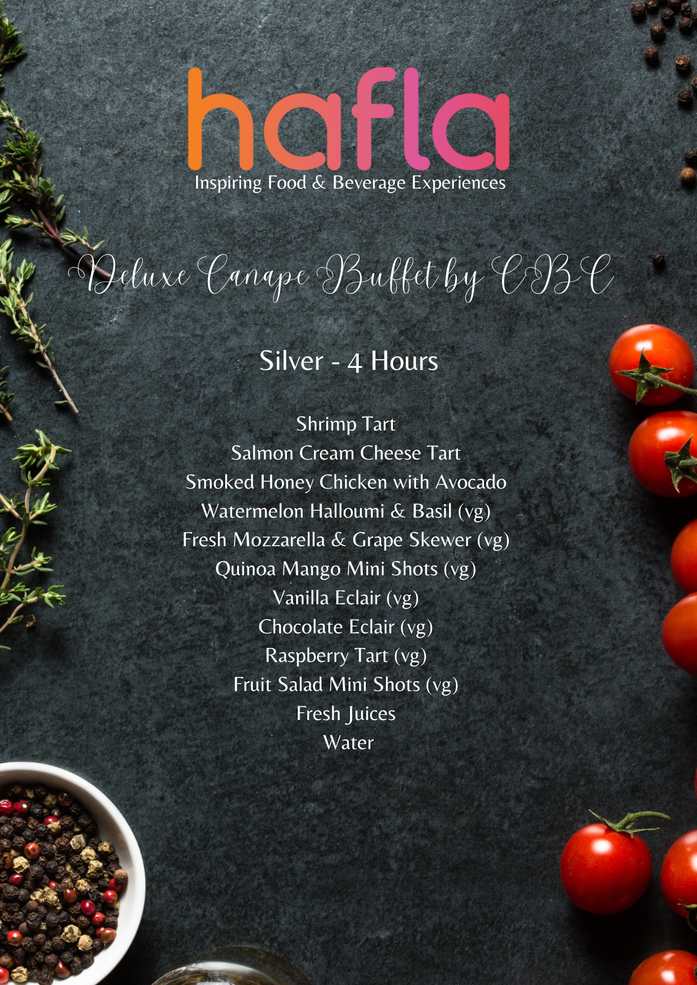 Deluxe Canape Buffet by CBC