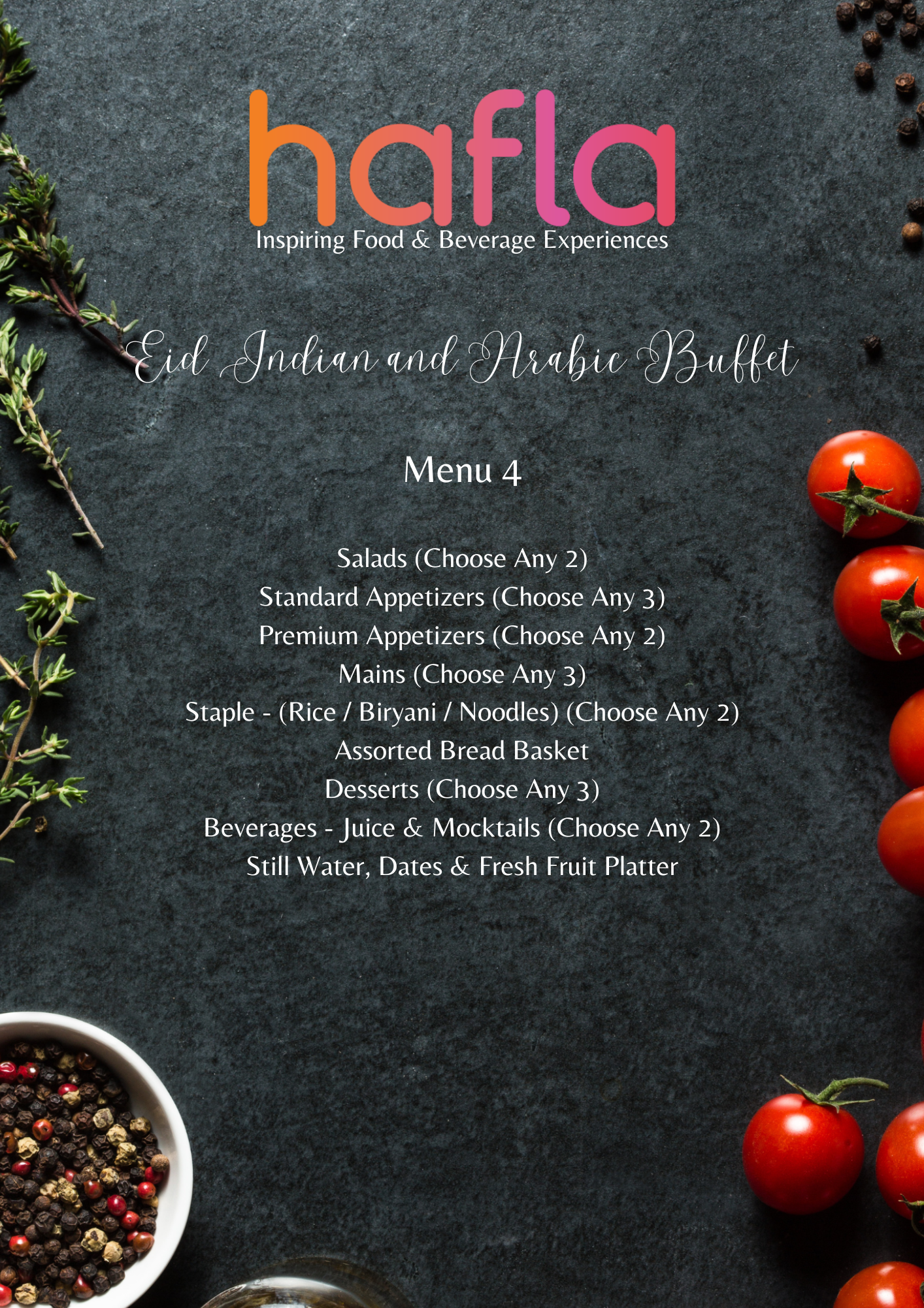 Eid Indian and Arabic Buffet