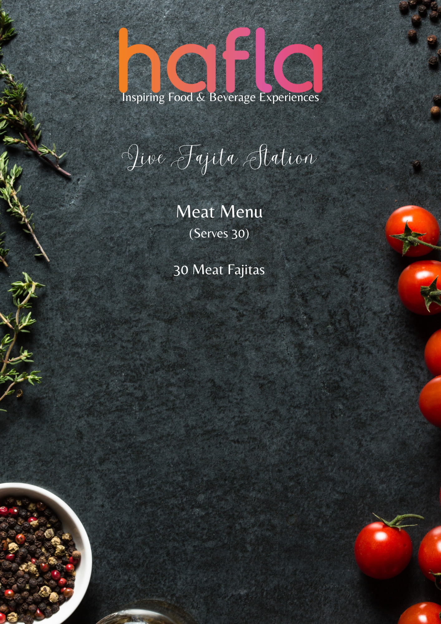 Live Fajita Station by Wafi Gourmet