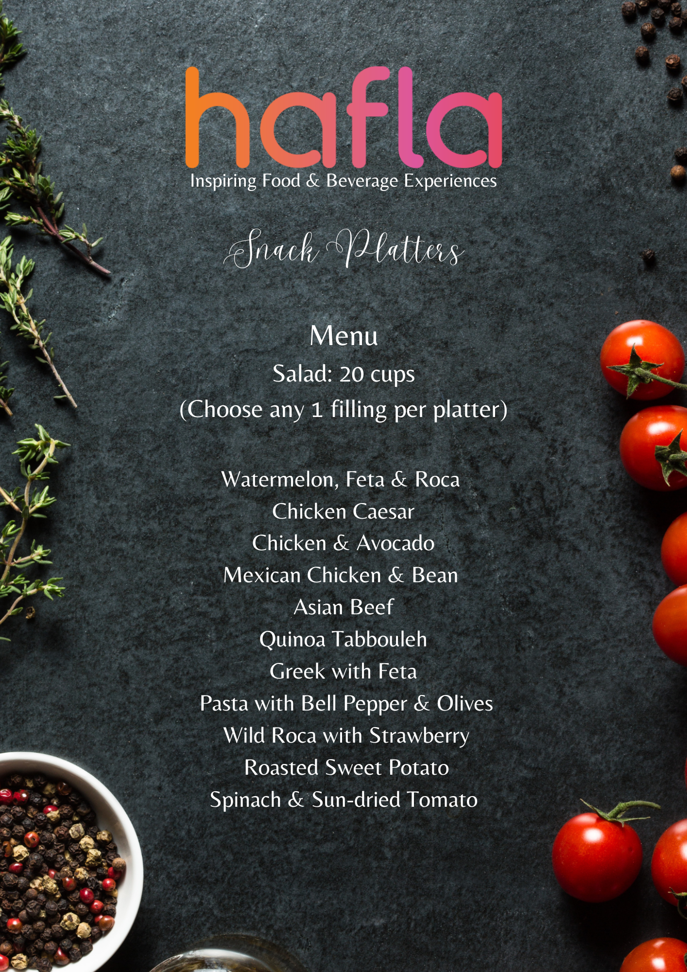 Snack Platters by Pebbles and BamBam