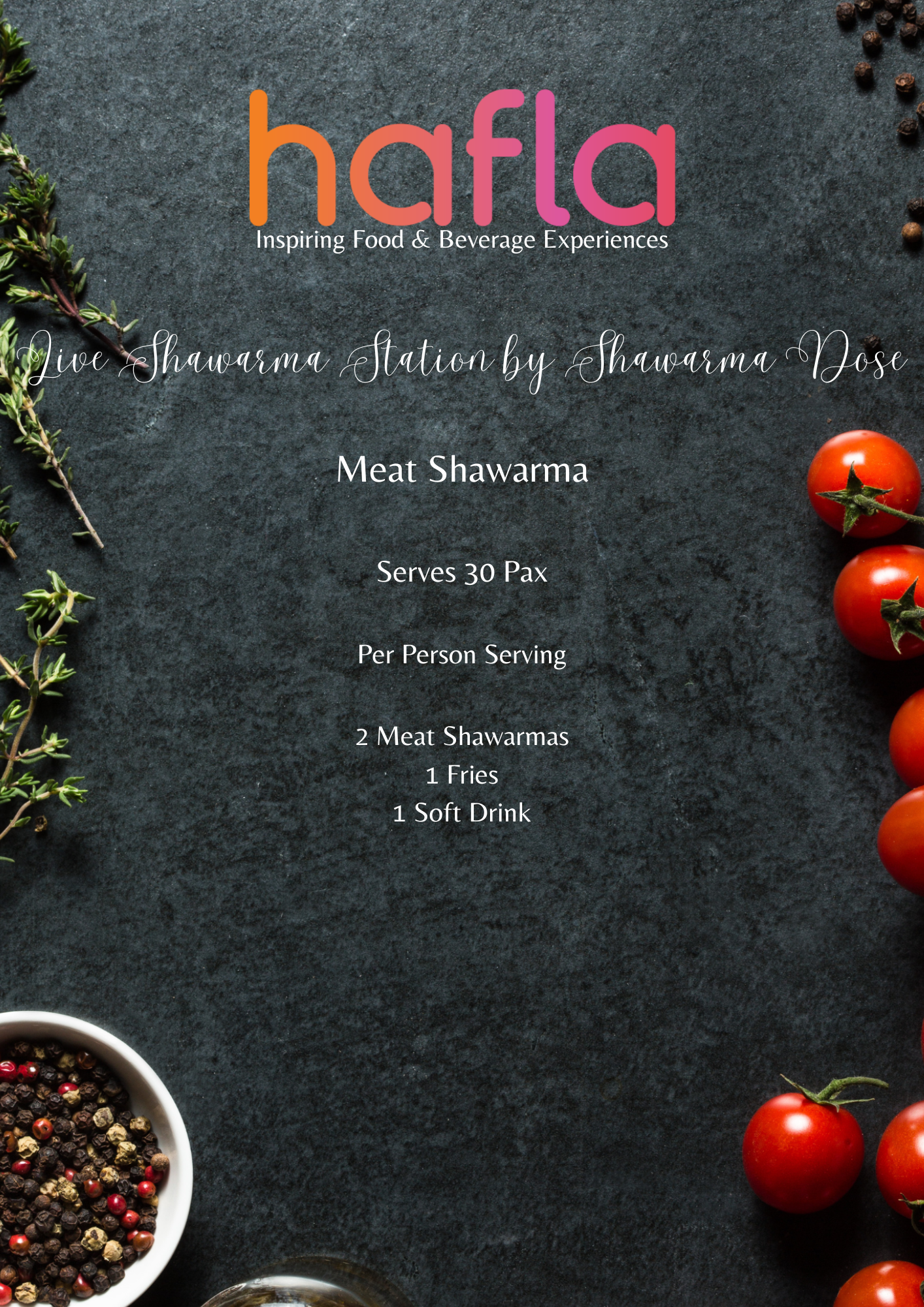 Live Shawarma Station by Shawarma Dose