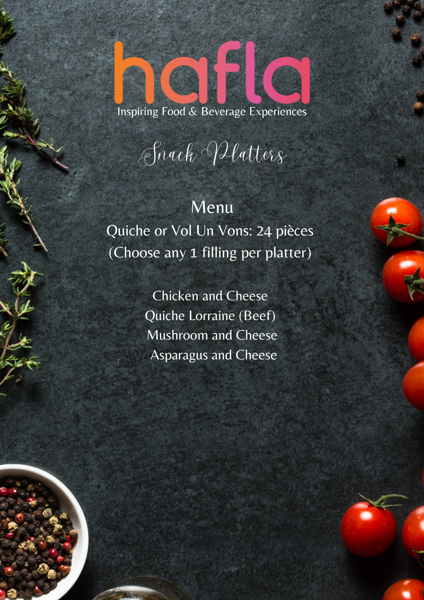 Snack Platters by Pebbles and BamBam