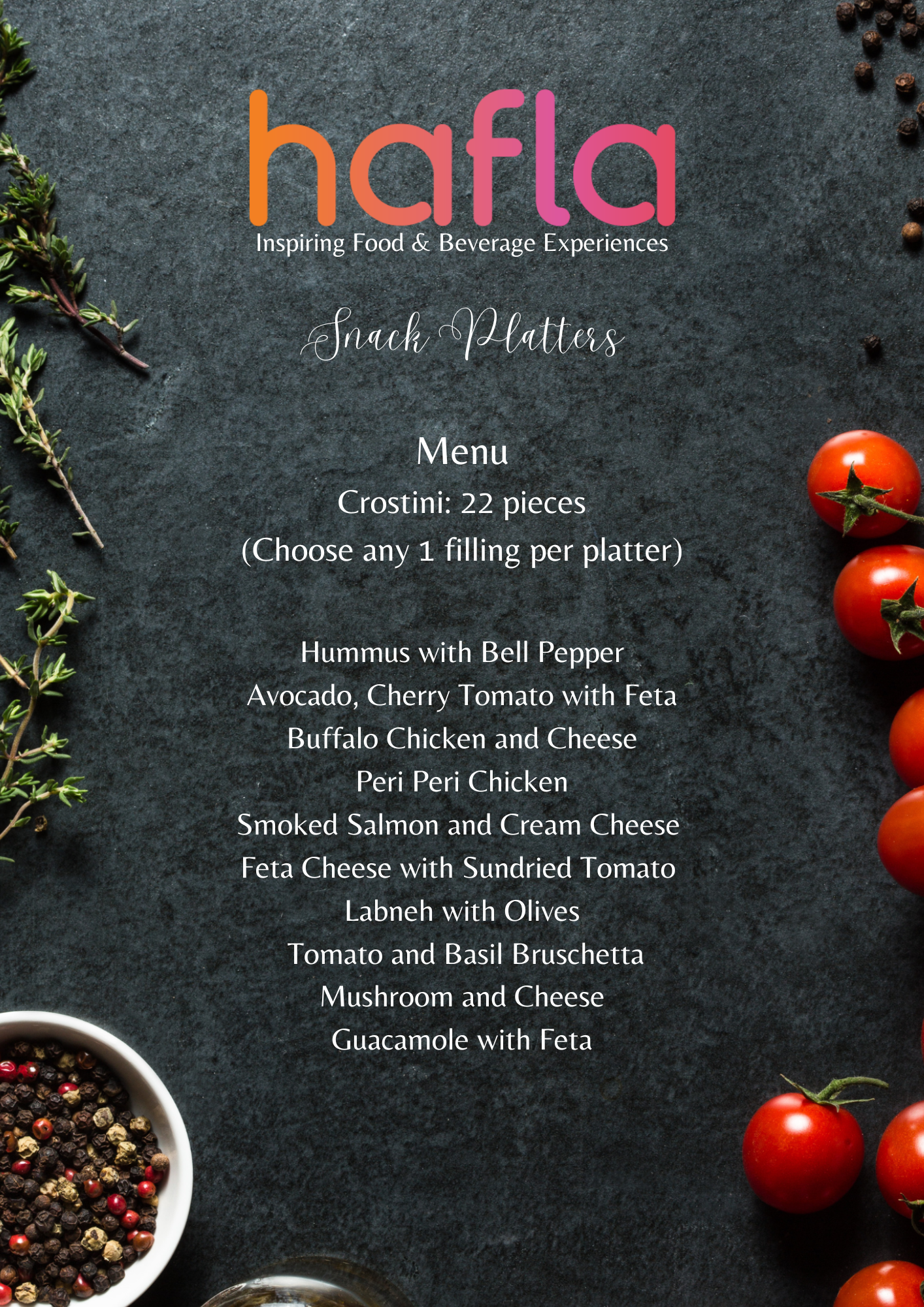 Snack Platters by Pebbles and BamBam