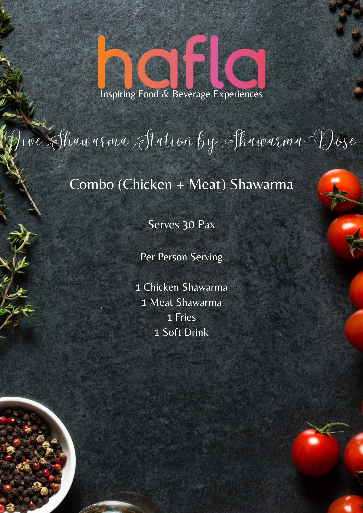Live Shawarma Station by Shawarma Dose