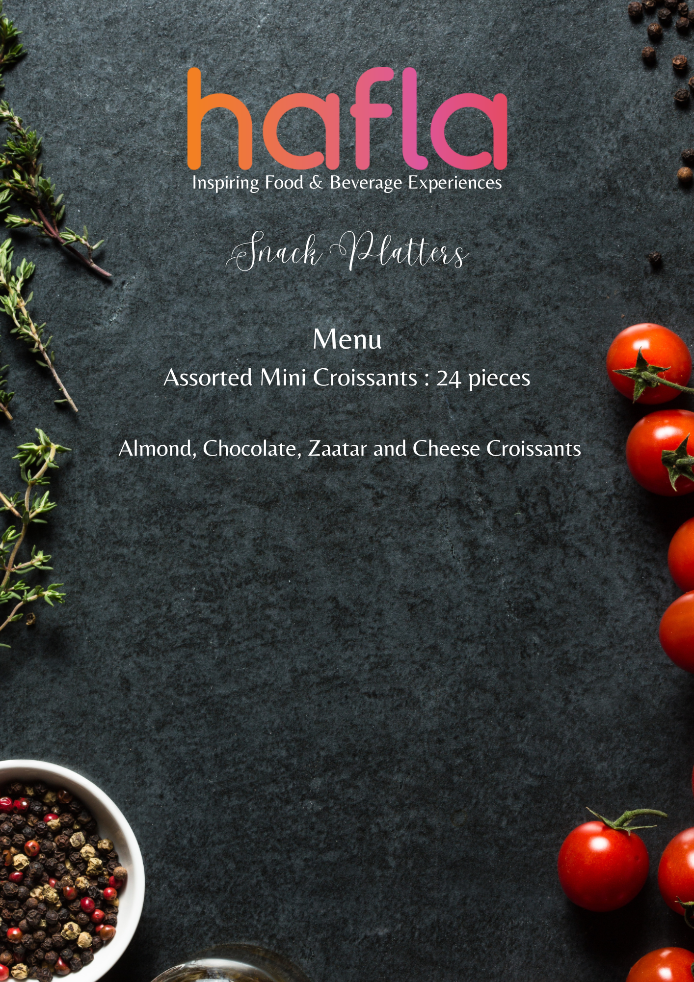 Snack Platters by Pebbles and BamBam
