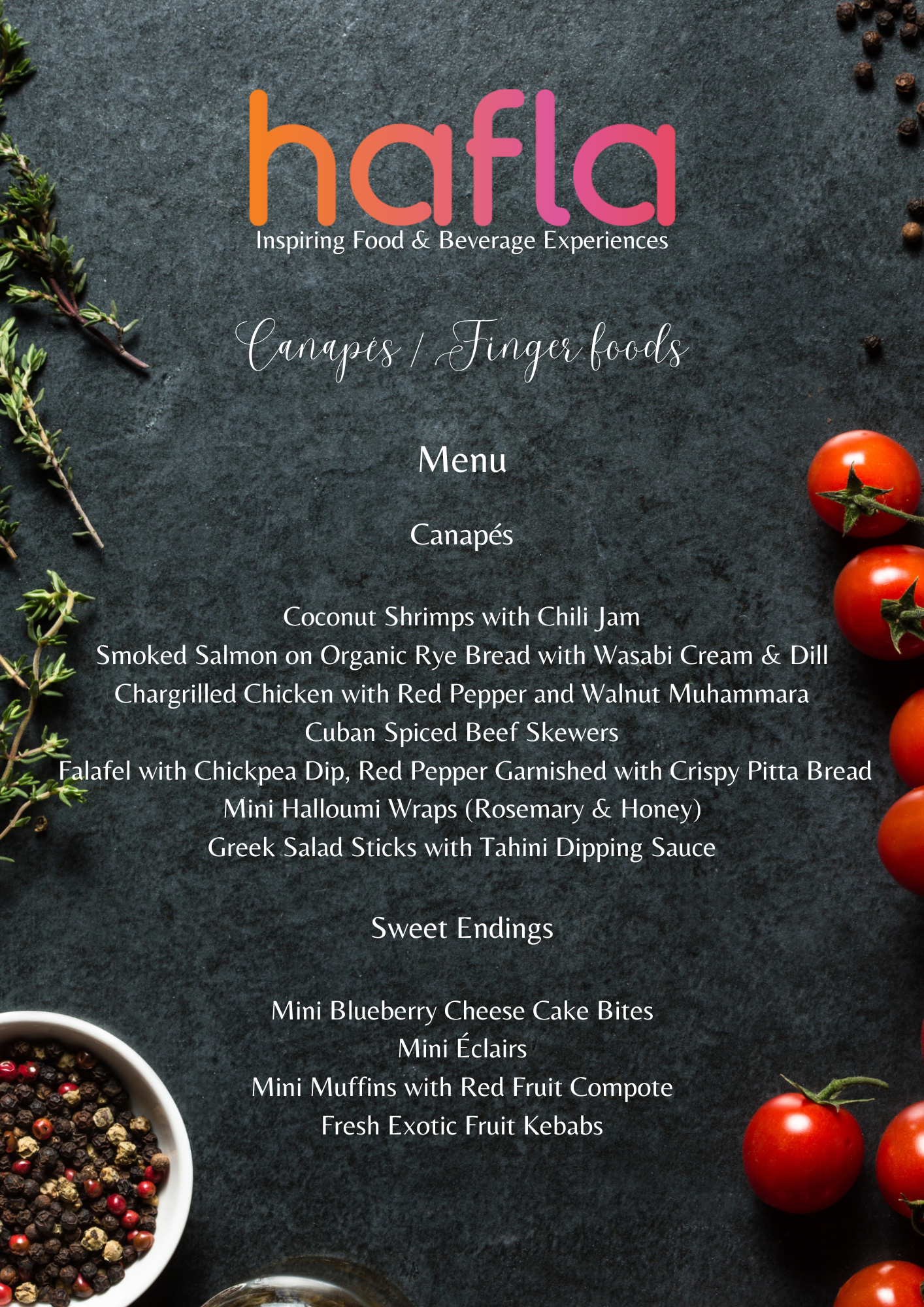 Canape Buffet by The Caterer