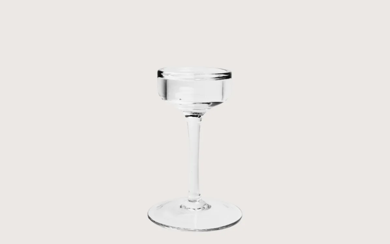 Candlestick Bella Clear - Set of 3