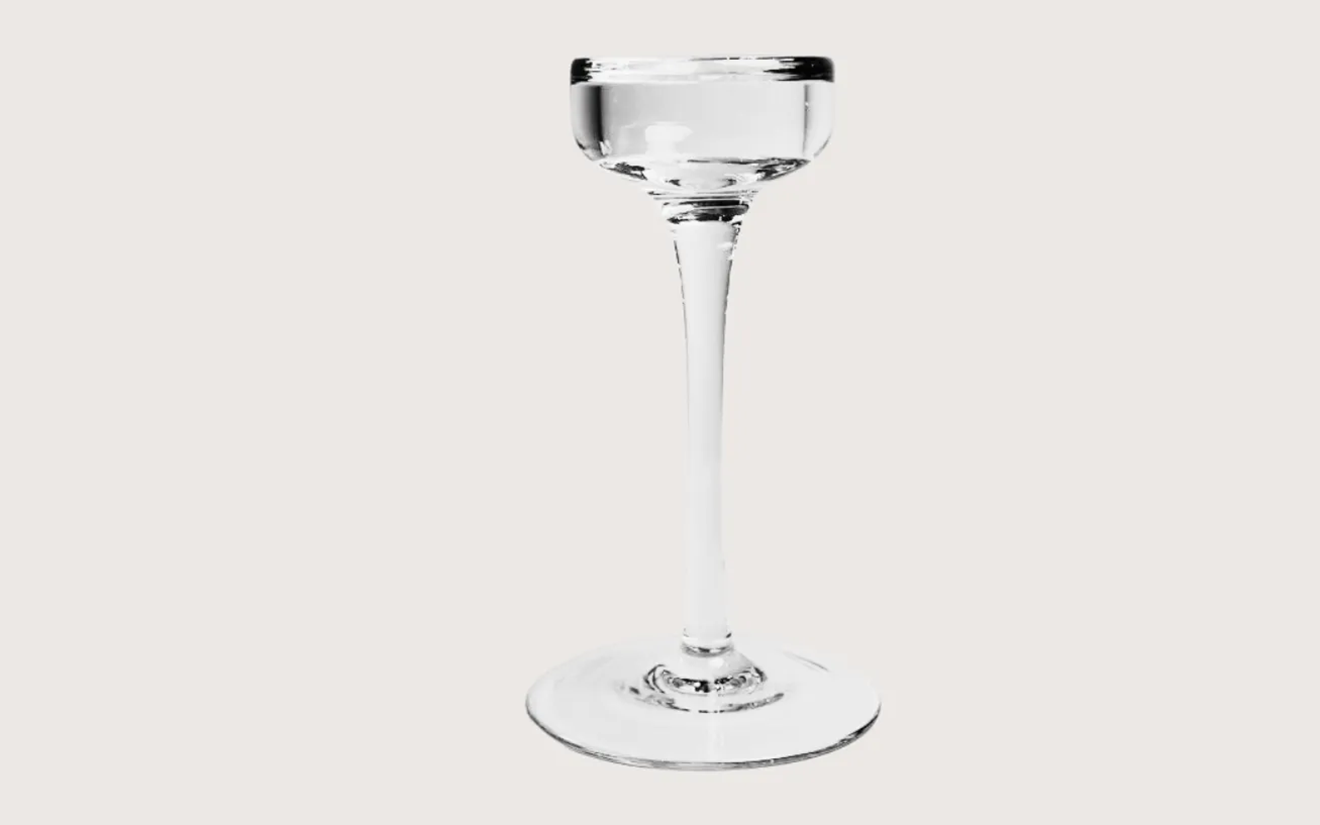 Candlestick Bella Clear - Set of 3