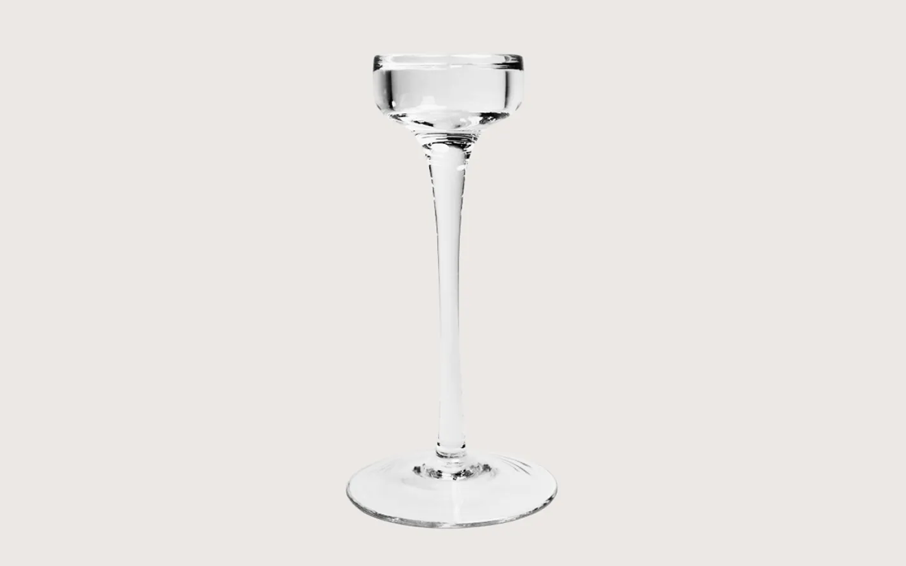 Candlestick Bella Clear - Set of 3