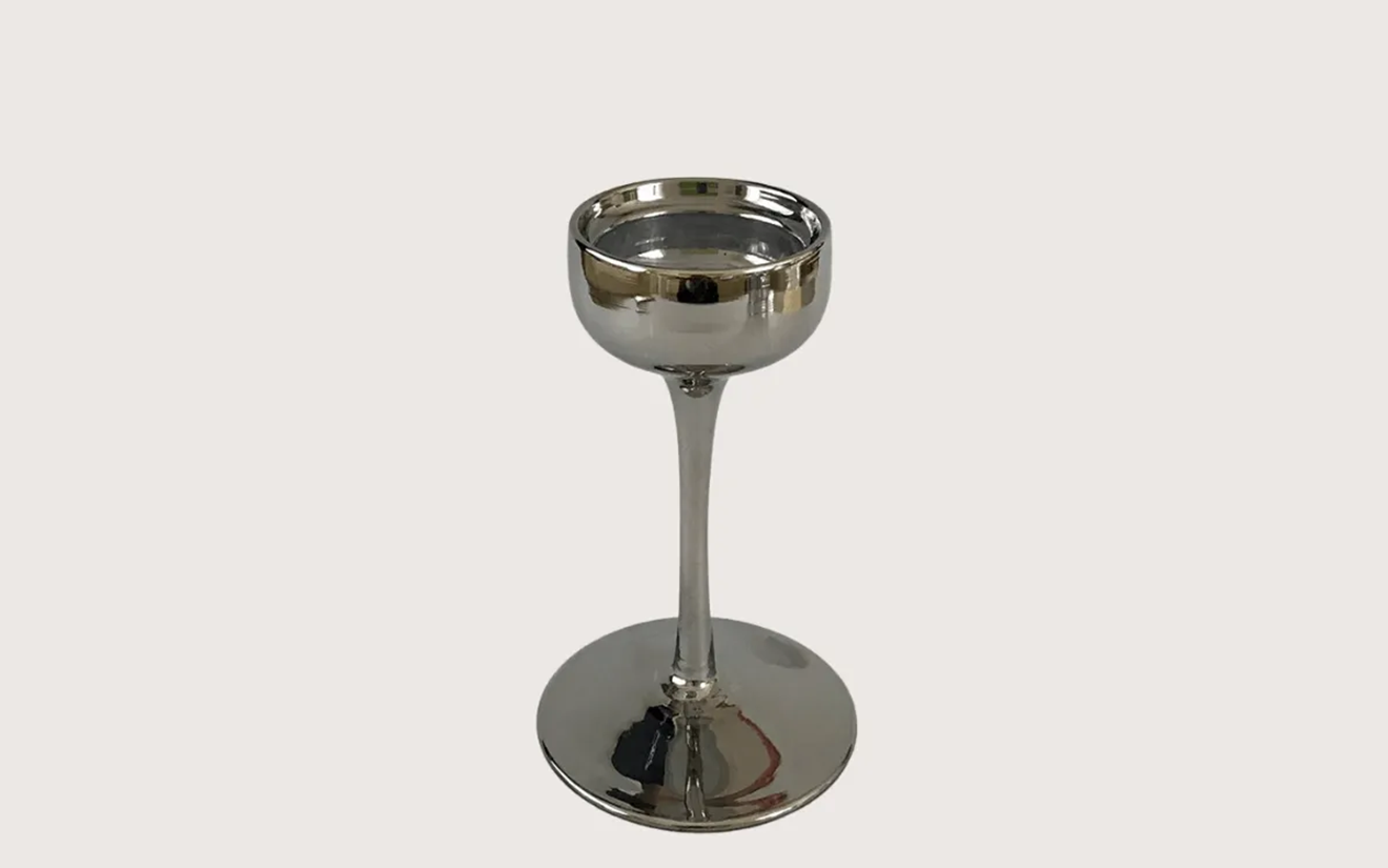 Candlestick Bella Grey - Set of 3