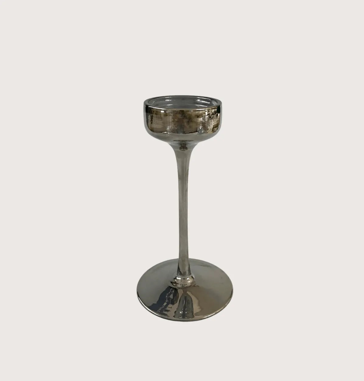 Candlestick Bella Grey - Set of 3