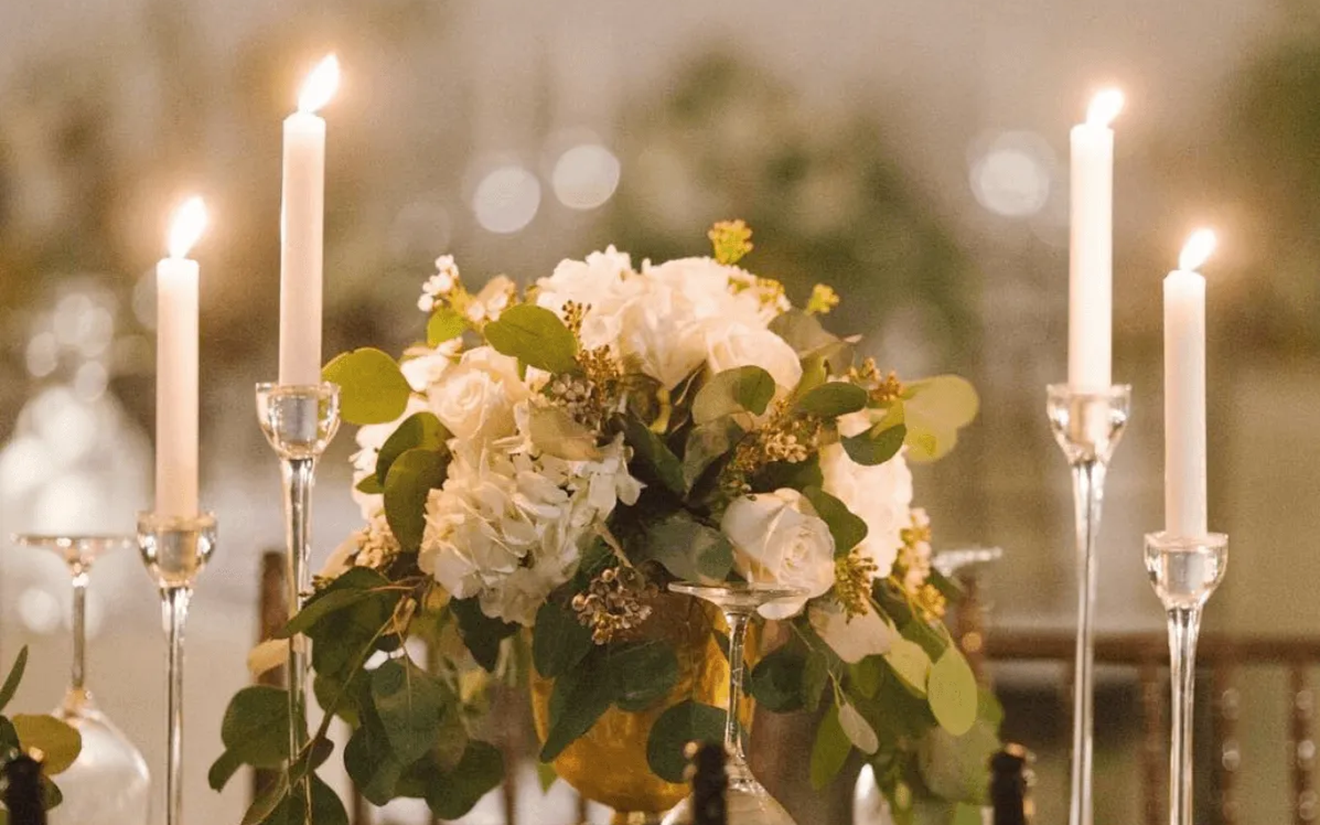 Candlestick Kendall Clear - Set of 3