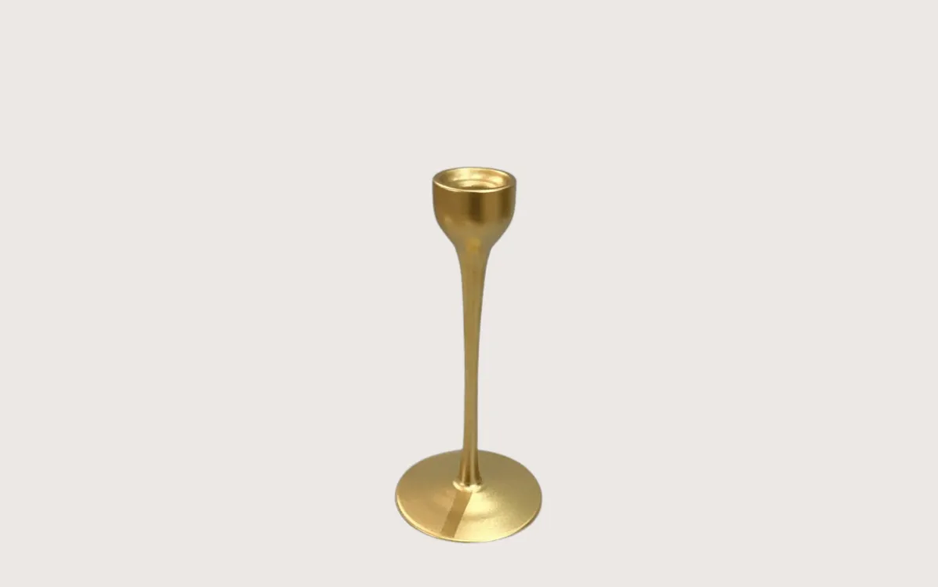 Candlestick Kendall Gold - Set of 3