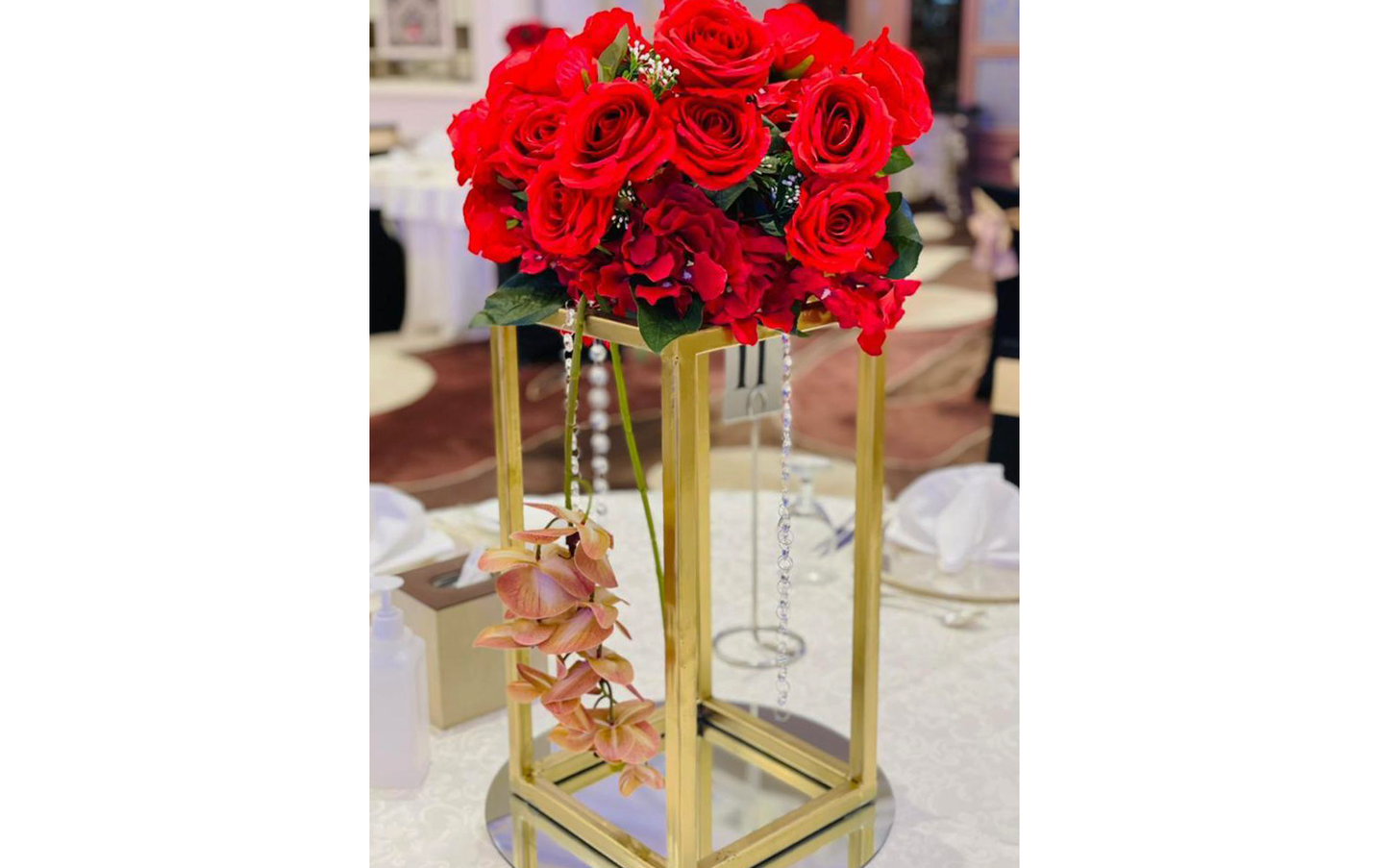 Dreamy Red Wedding Decor
