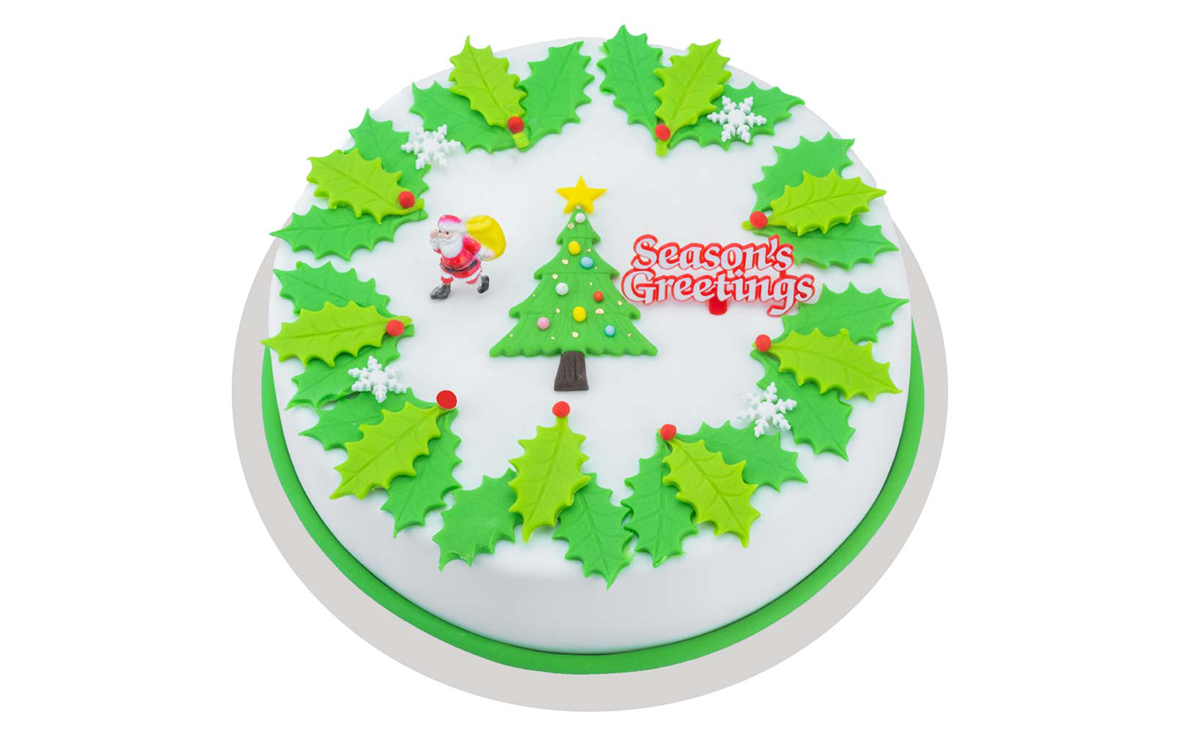 Christmas Tree Novelty Cake