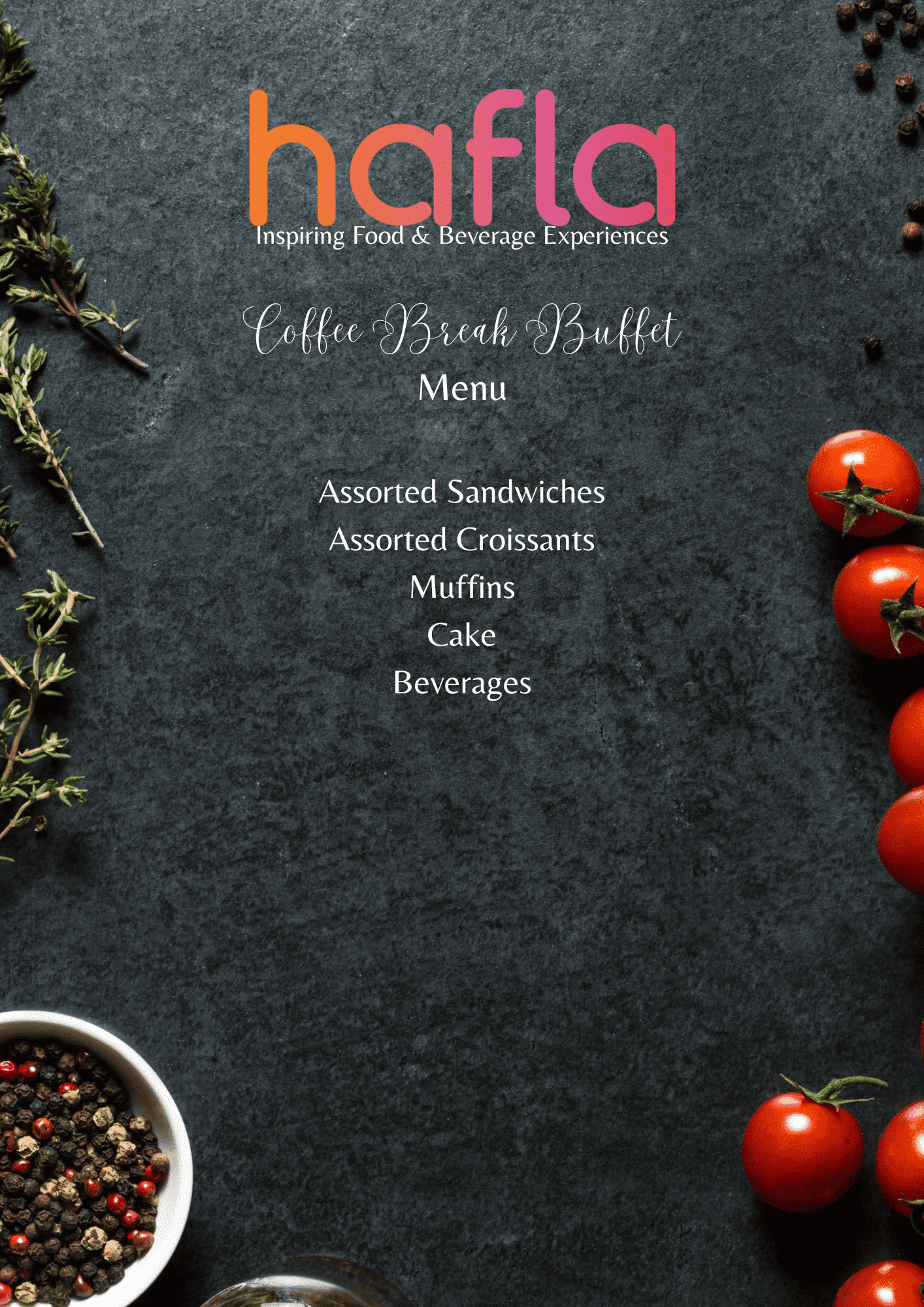 Coffee Break Buffet by Pure Delight Catering