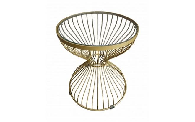Corona Wire Coffee Table - Gold