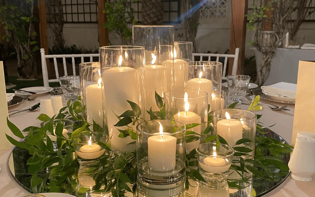 Cylinder Vase Set of Five