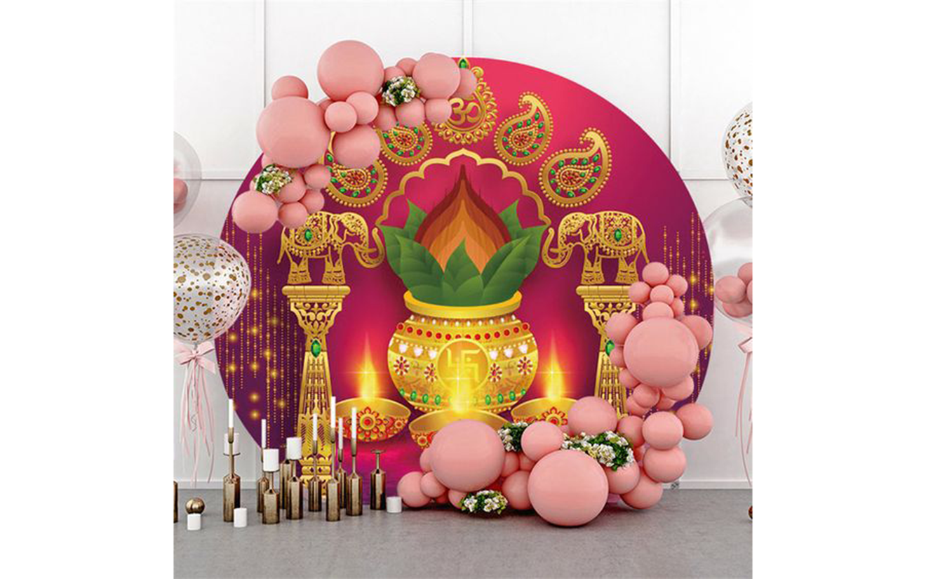 Diwali Round Decor Set-up
