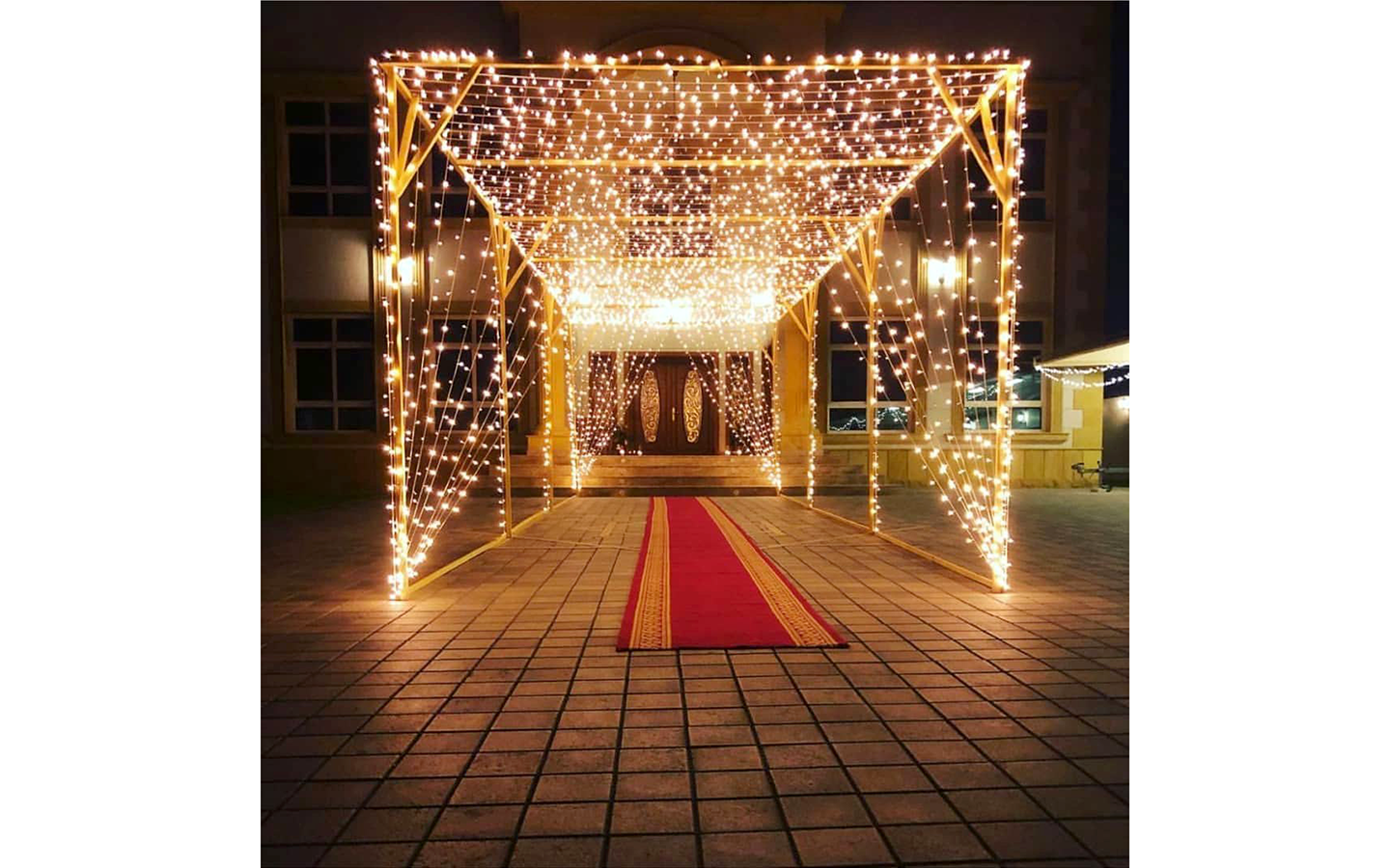 Gazebo Fairy Lights 6x3