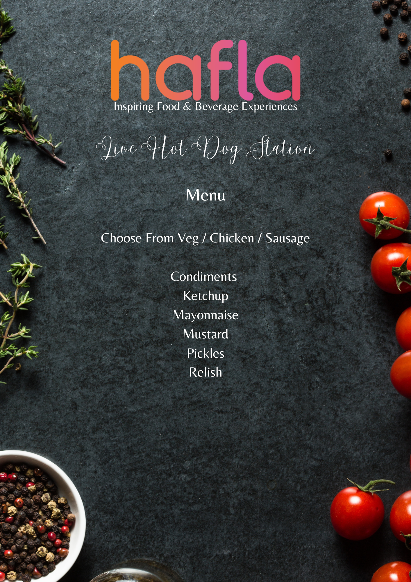 Live Hot Dog Station by Paprika Dubai