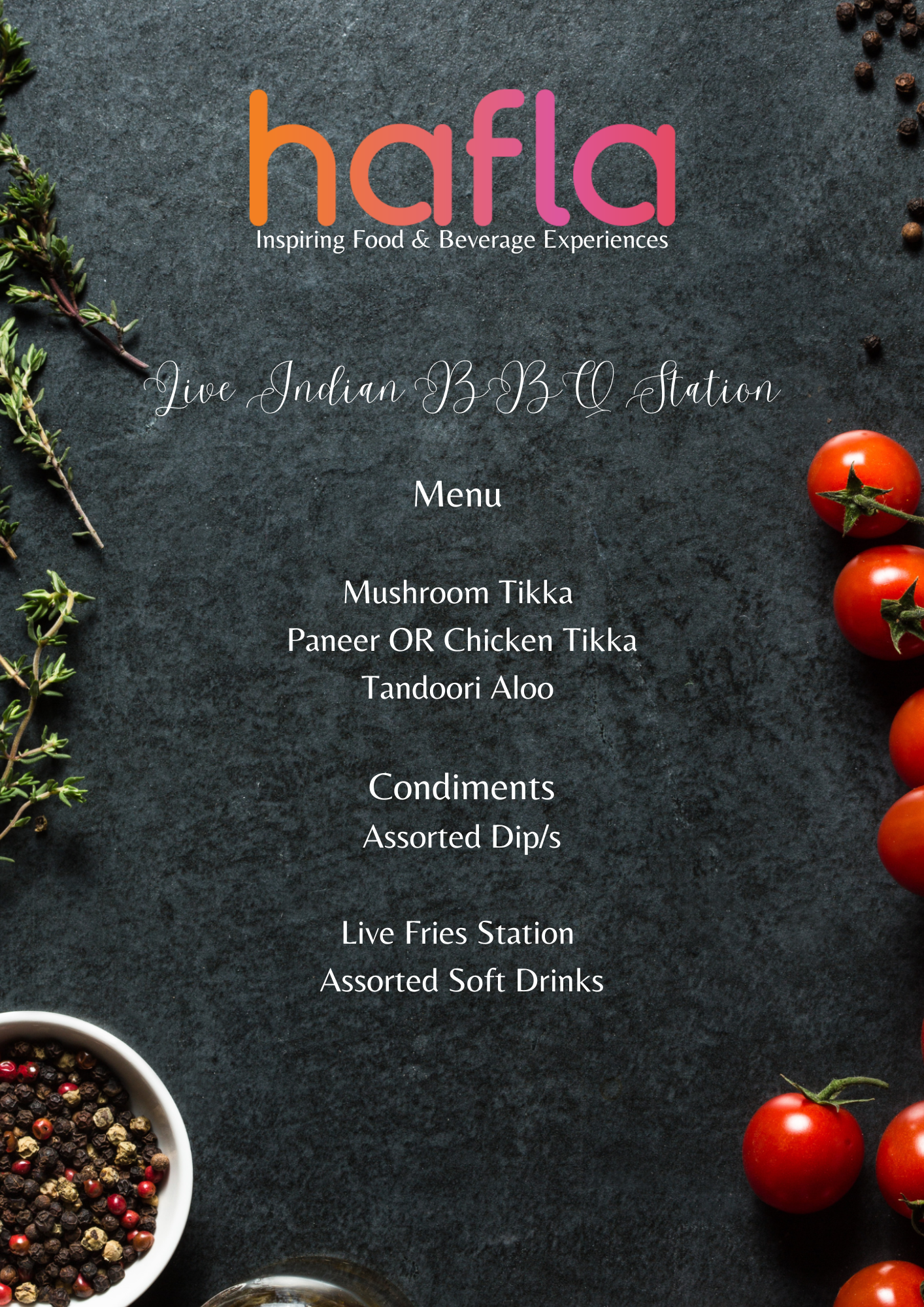 Live Indian BBQ Station by Intercat-Cateriya