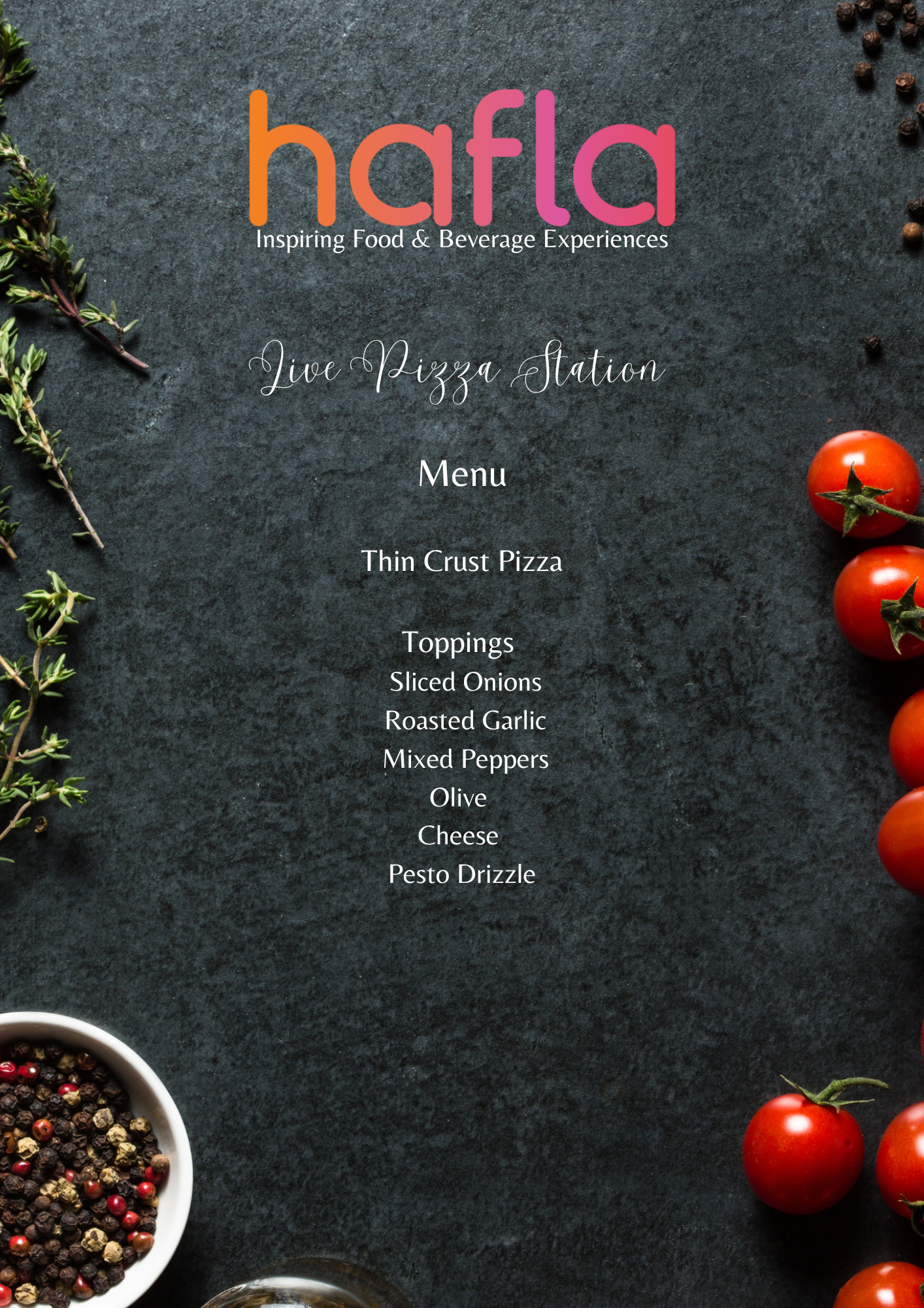 Live Pizza Station by Paprika Dubai