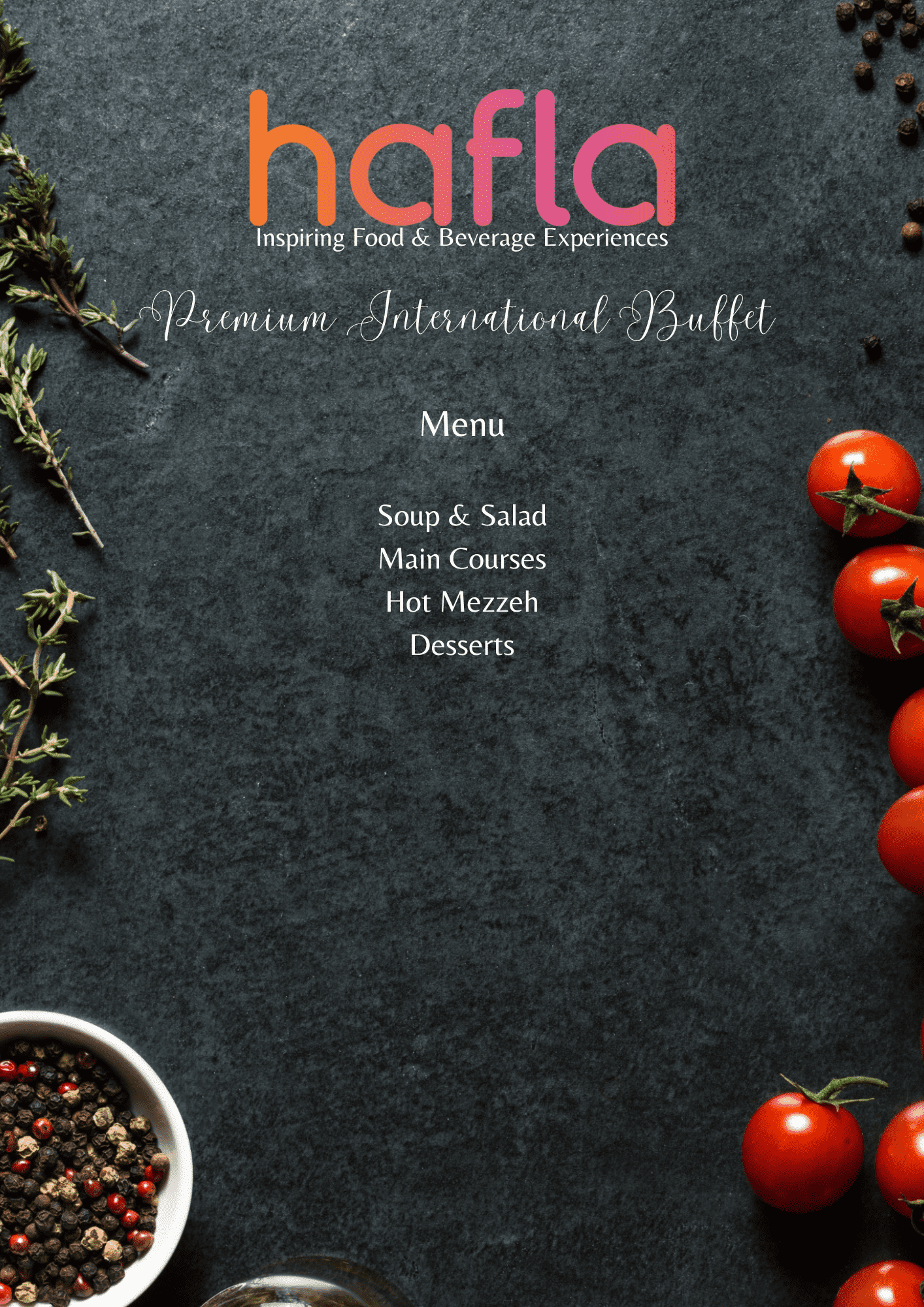 Premium International Buffet by Pure Delight Catering