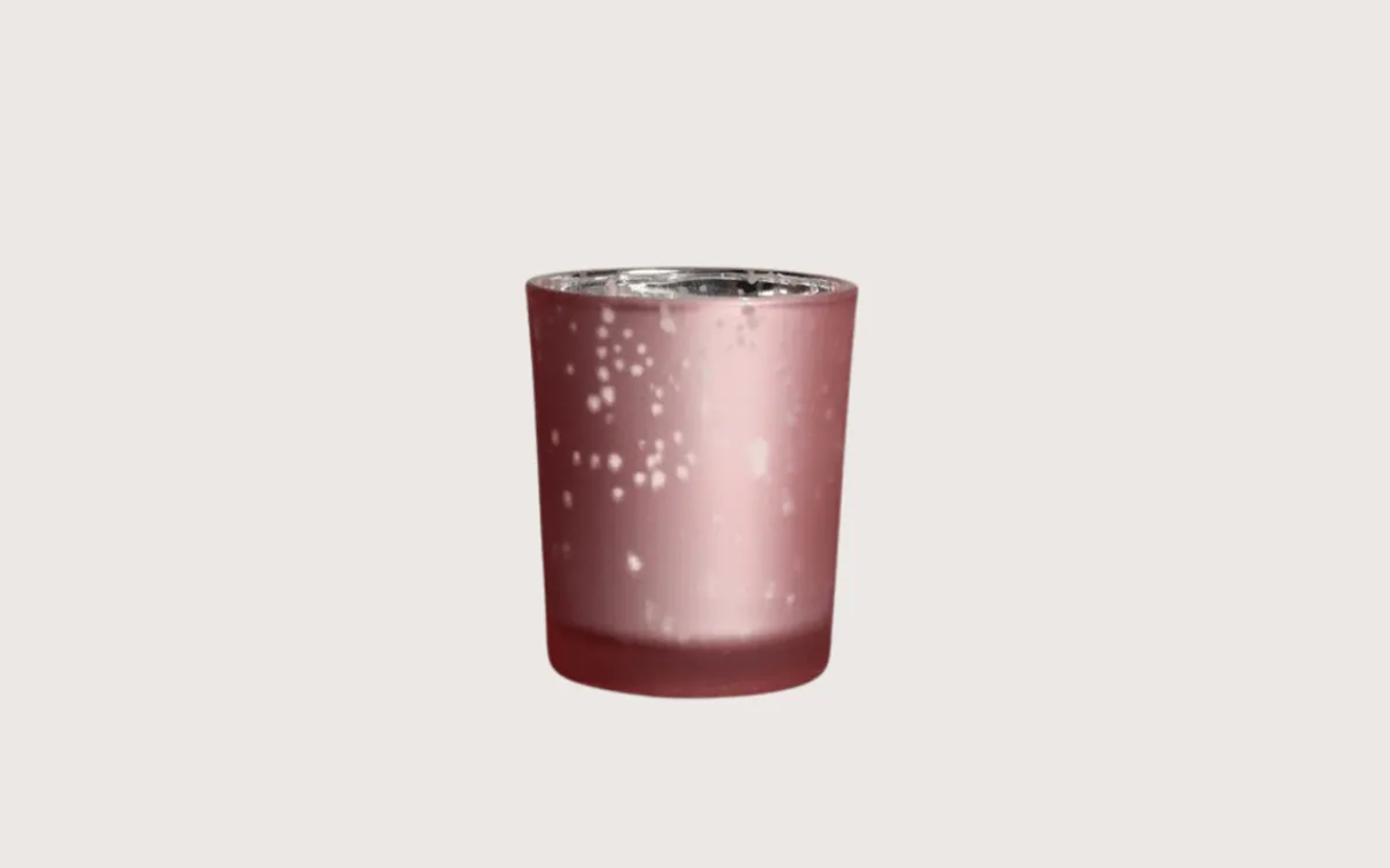 Frosted Tea Light Holders