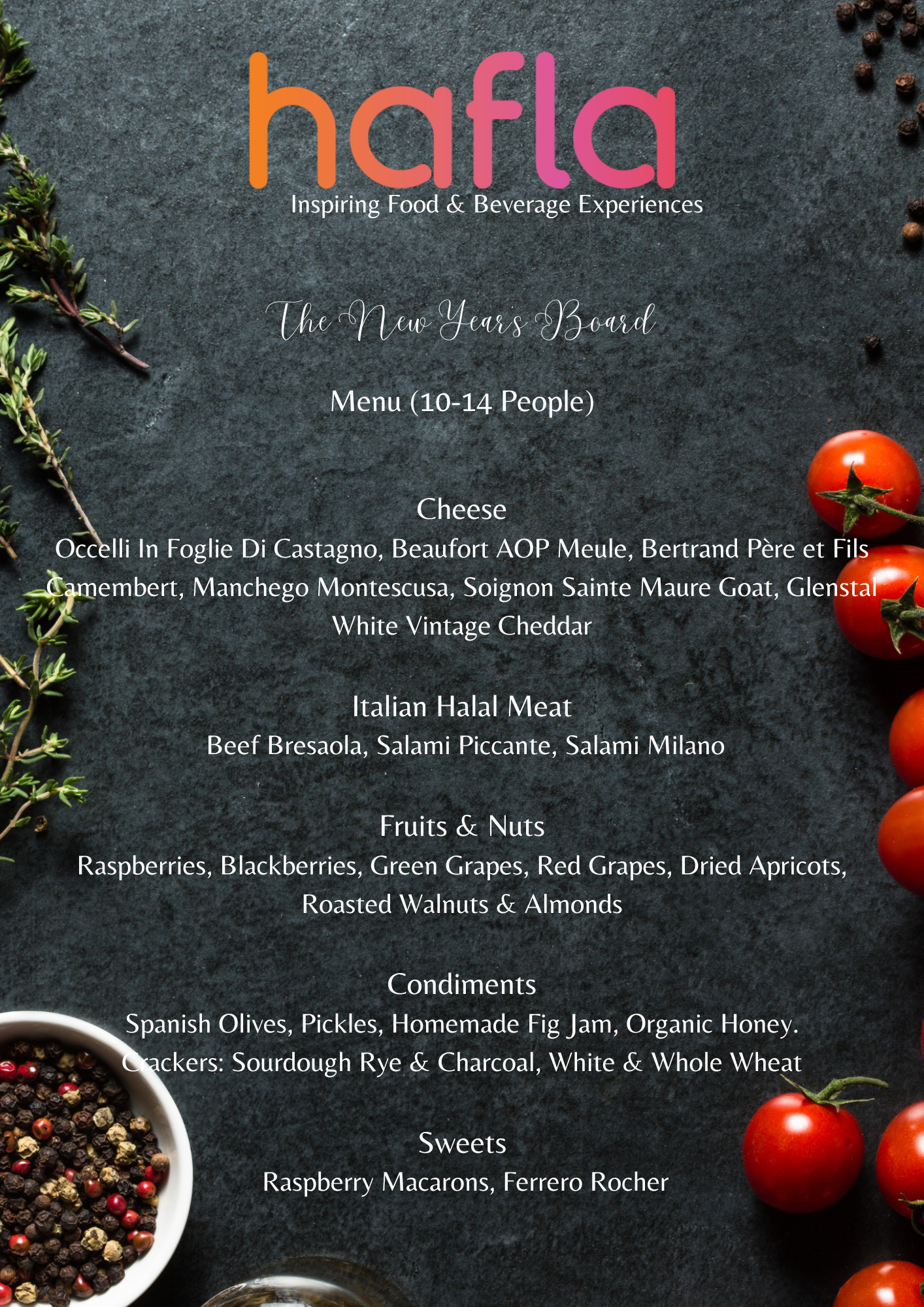 The New Year’s Board by Apero Boards