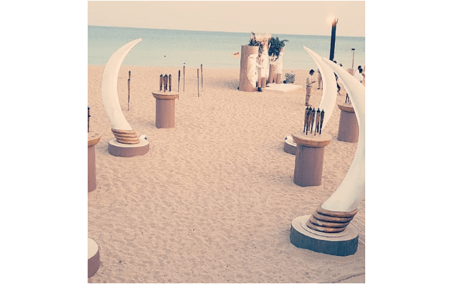African Theme Wedding Decor