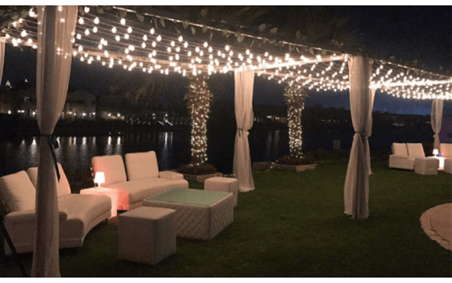 Aluminium Structure with Lights