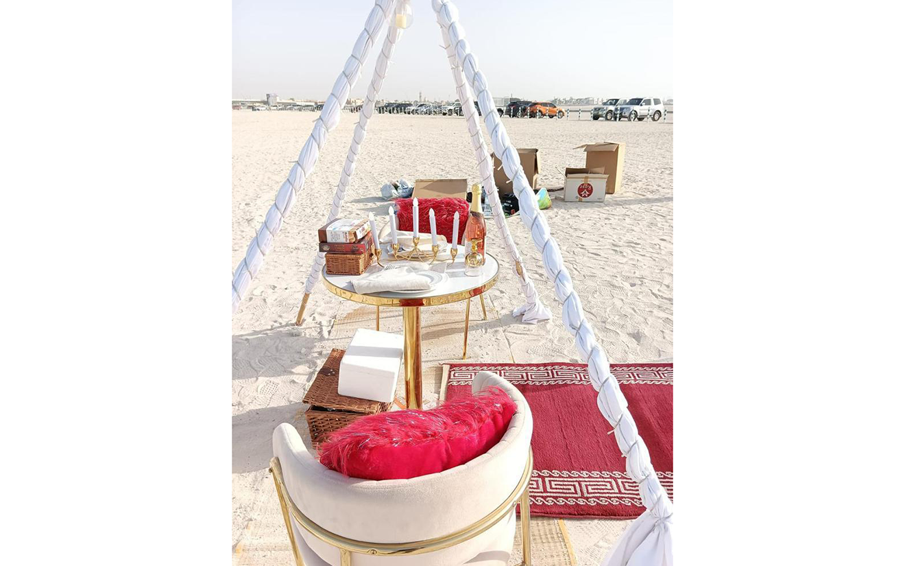 Propose On The Beach Set-Up