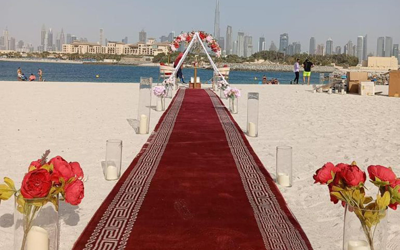 Propose On The Beach Set-Up