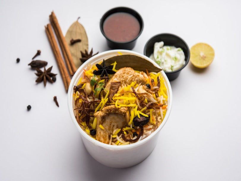 Biryani Meal Box by Spice Deli
