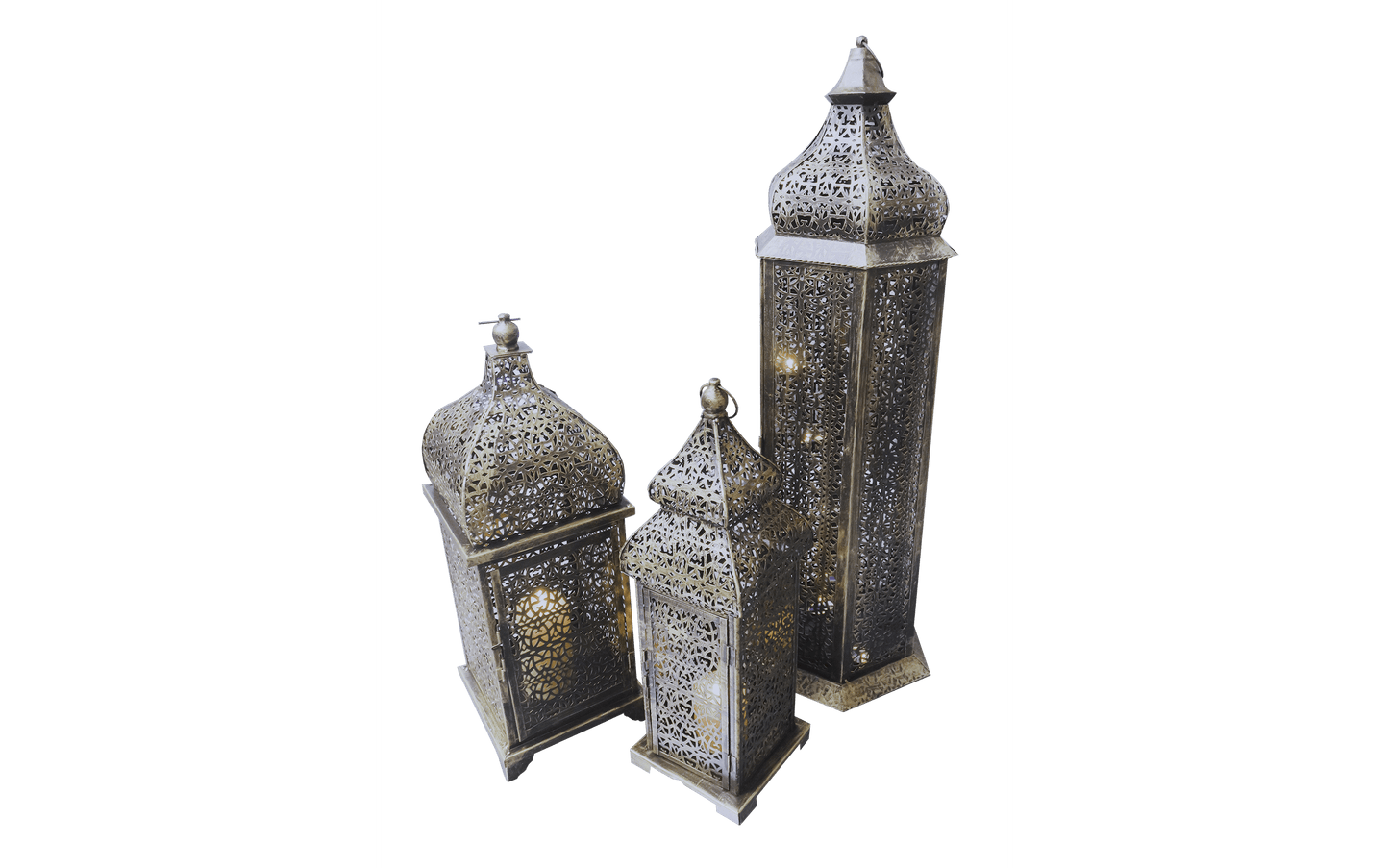 Brass Arabic Lamp - Large