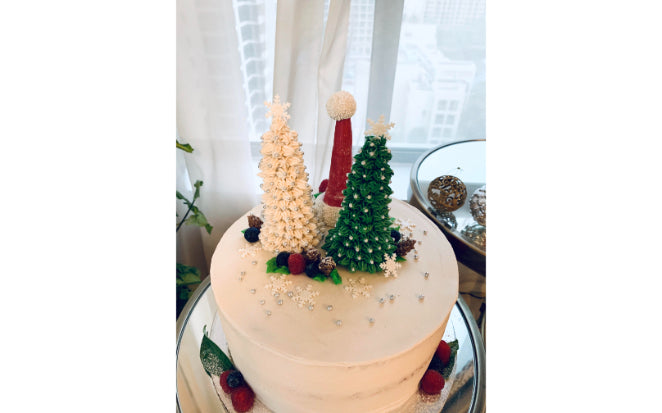 Christmas Tree Cake
