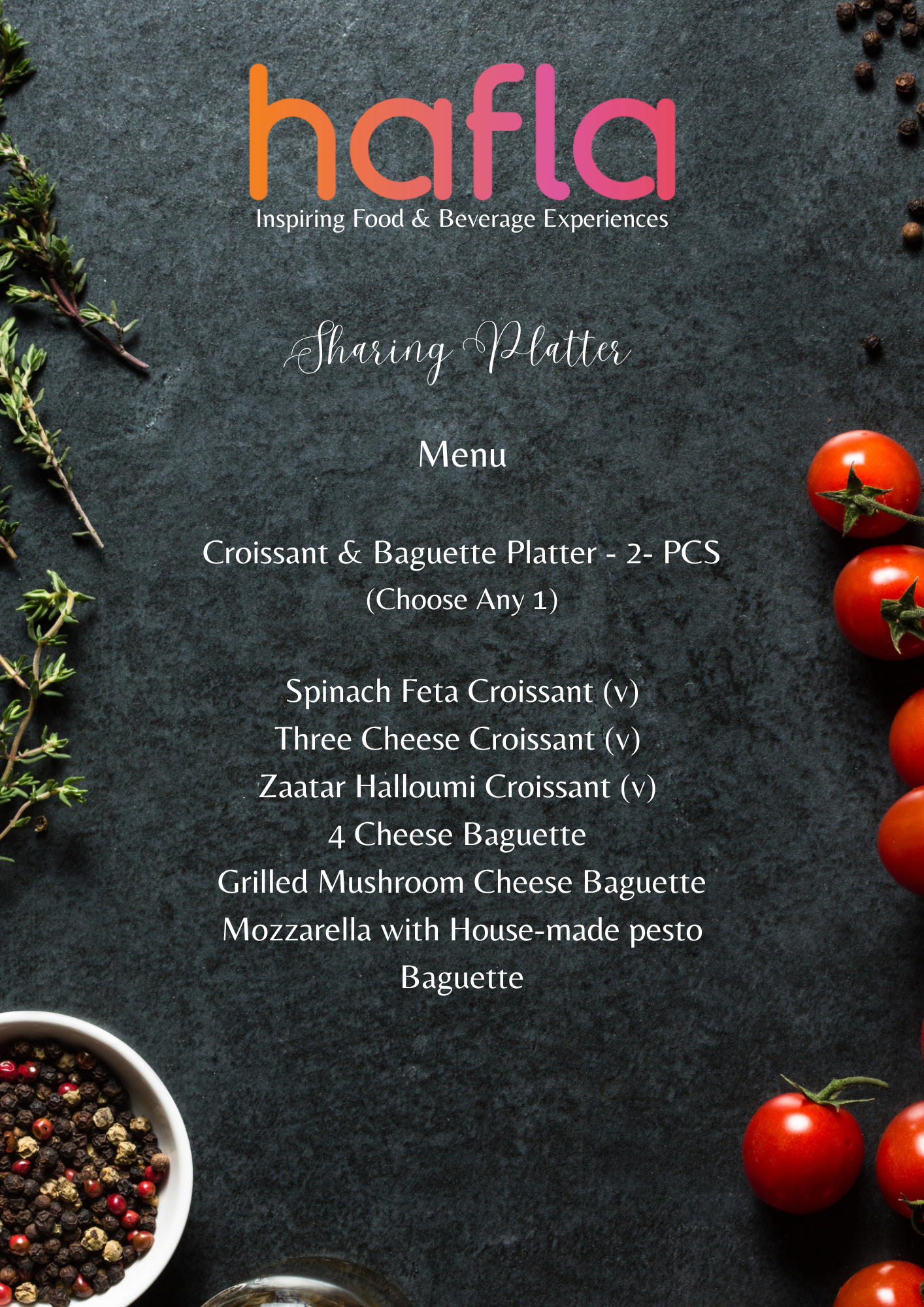 Sharing Platter by The White Boutique
